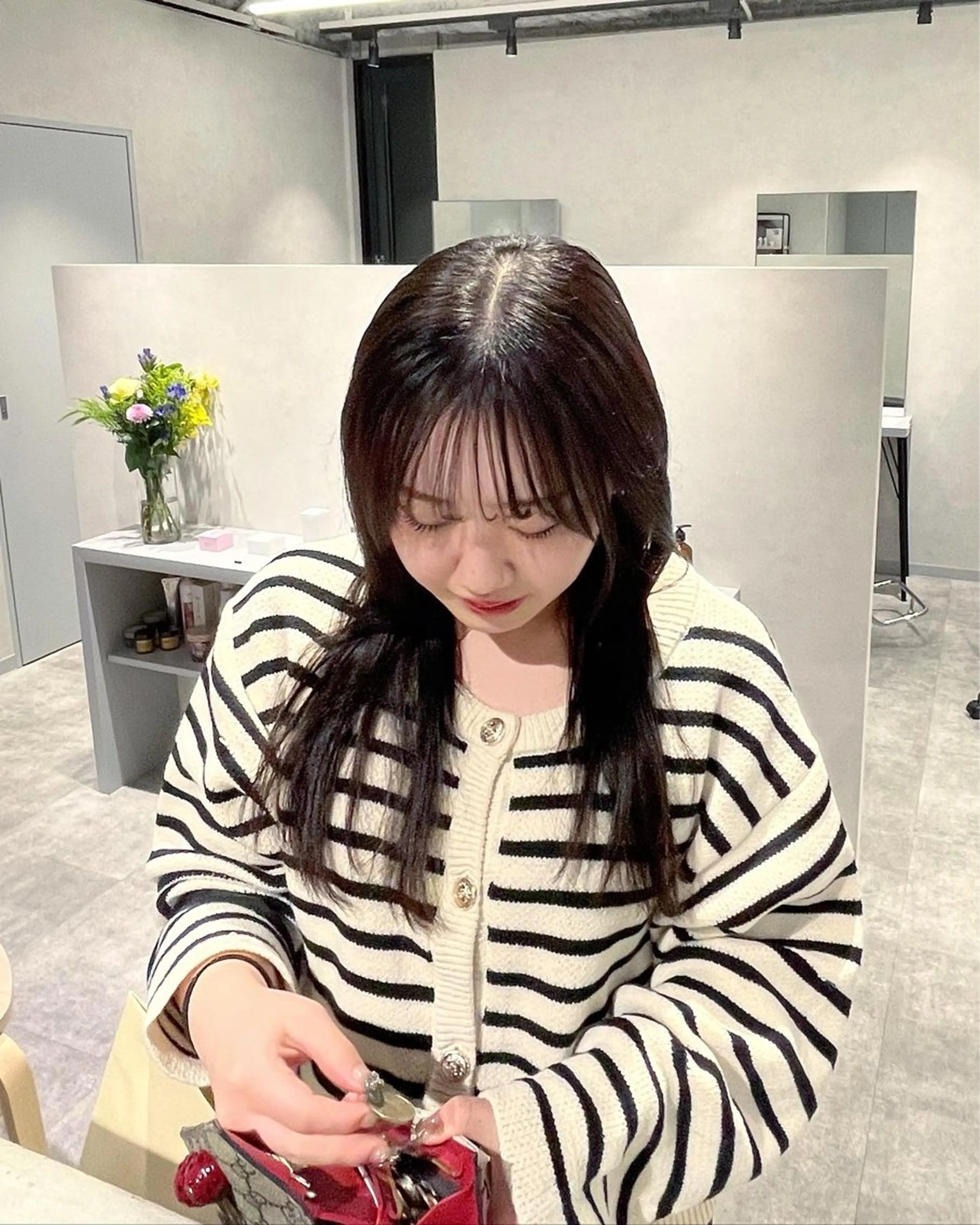 セミロング Mai🍀西梅田 メンズカットモデルのヘアスタイル