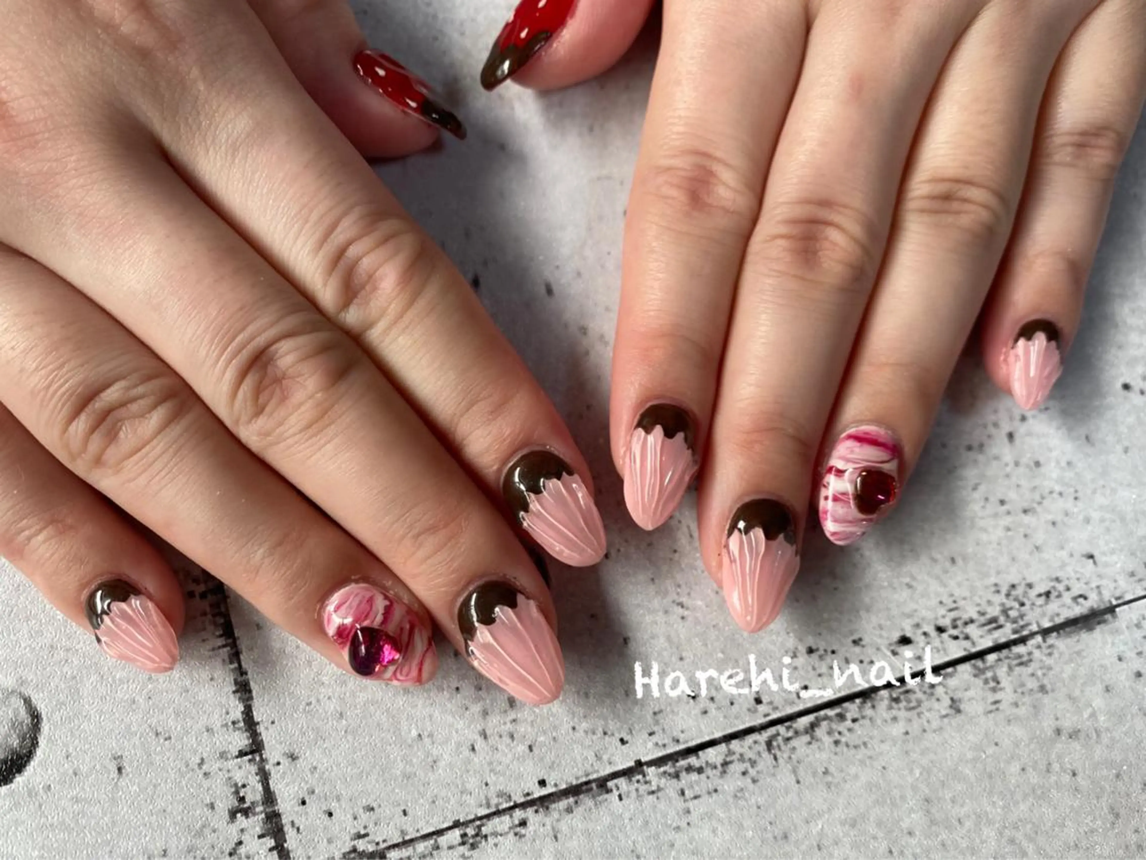 ネイル ハンドネイル Harehi_ nailのネイルデザイン