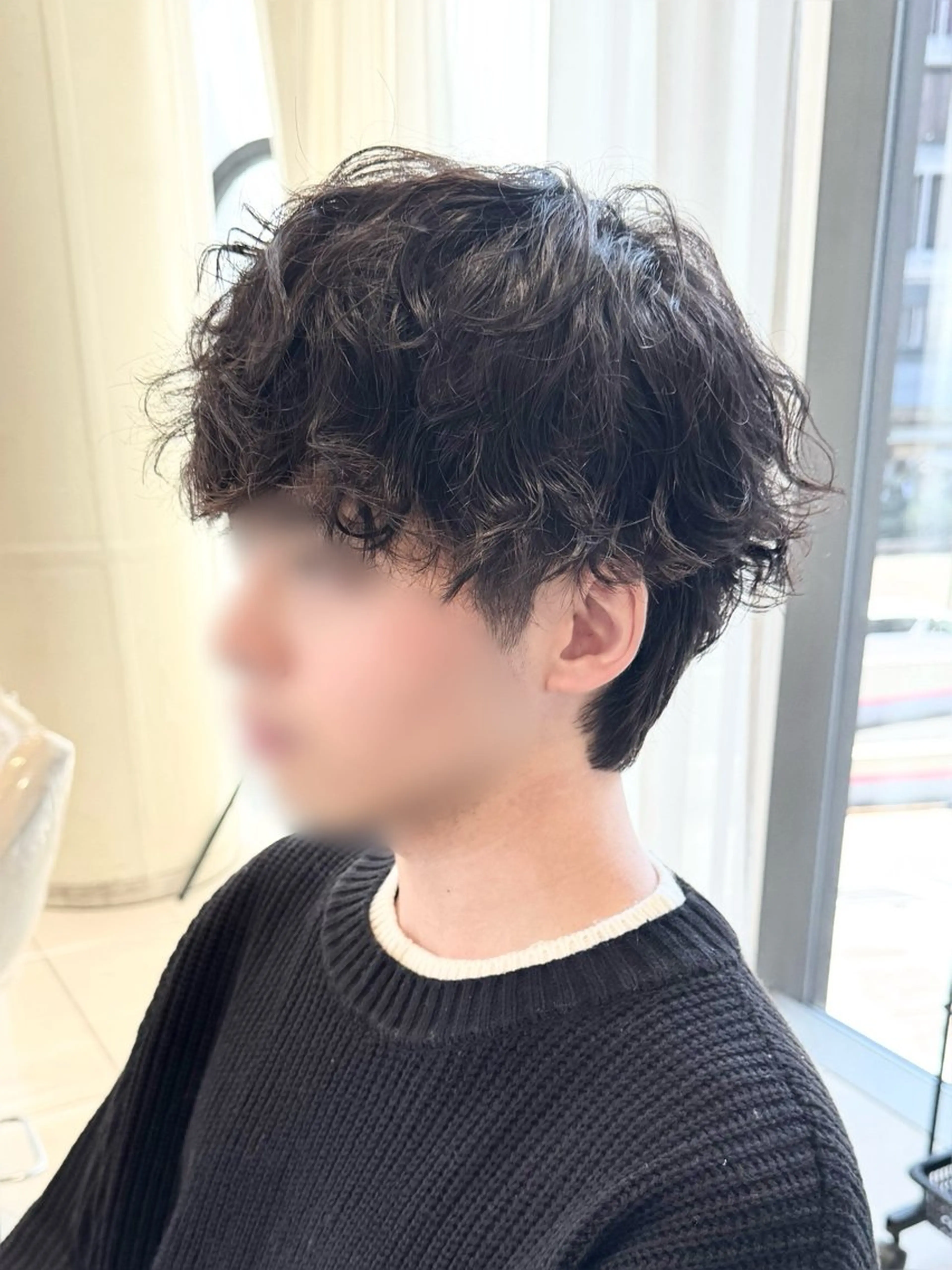 パーマ メンズ 【𝐀𝐬𝐡-池袋 】ひな 🎀💭のヘアスタイル