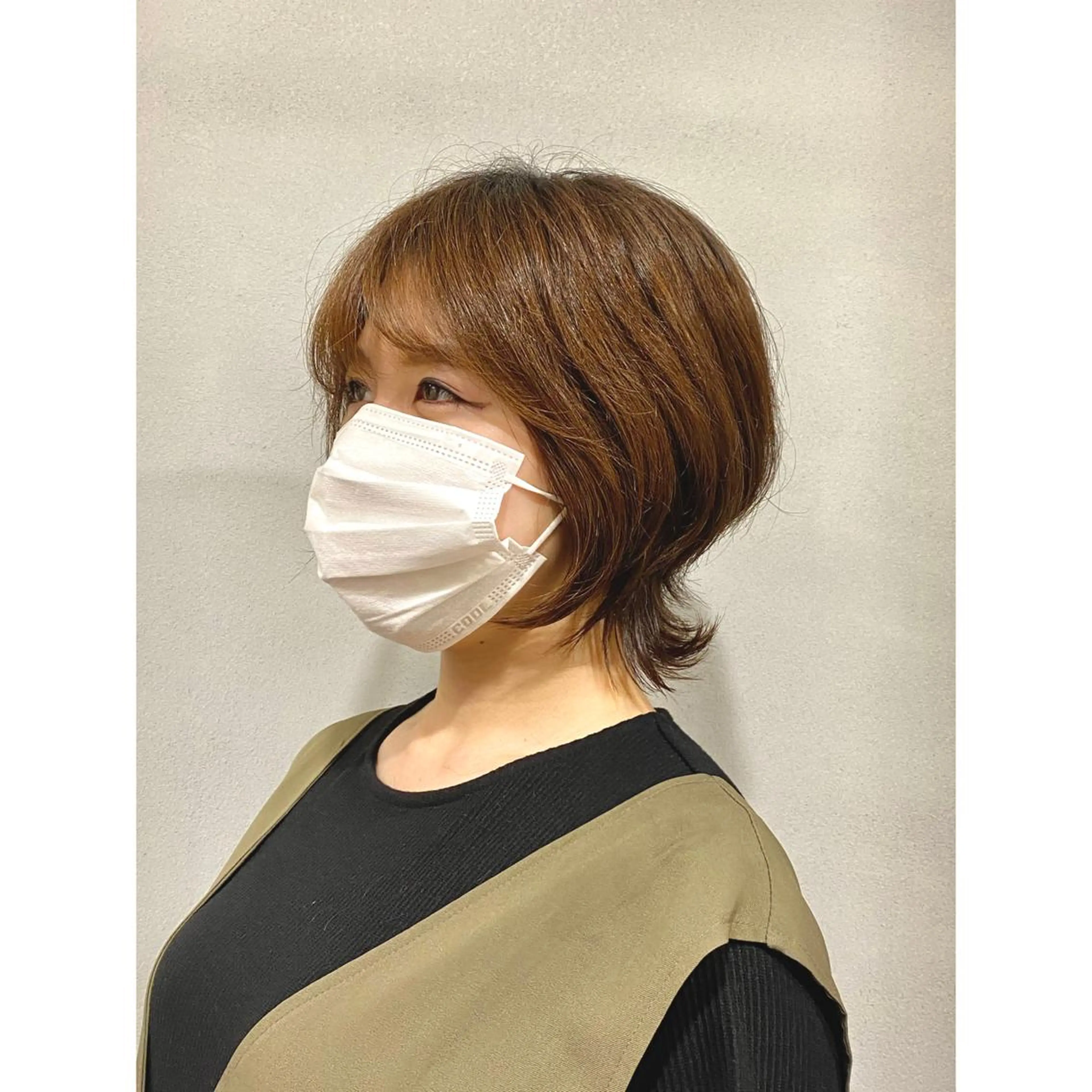 ショート 顔周りカット ウルフカット et Douce所属・艶髪／髪質改善／ カワモトヒロトのヘアスタイル