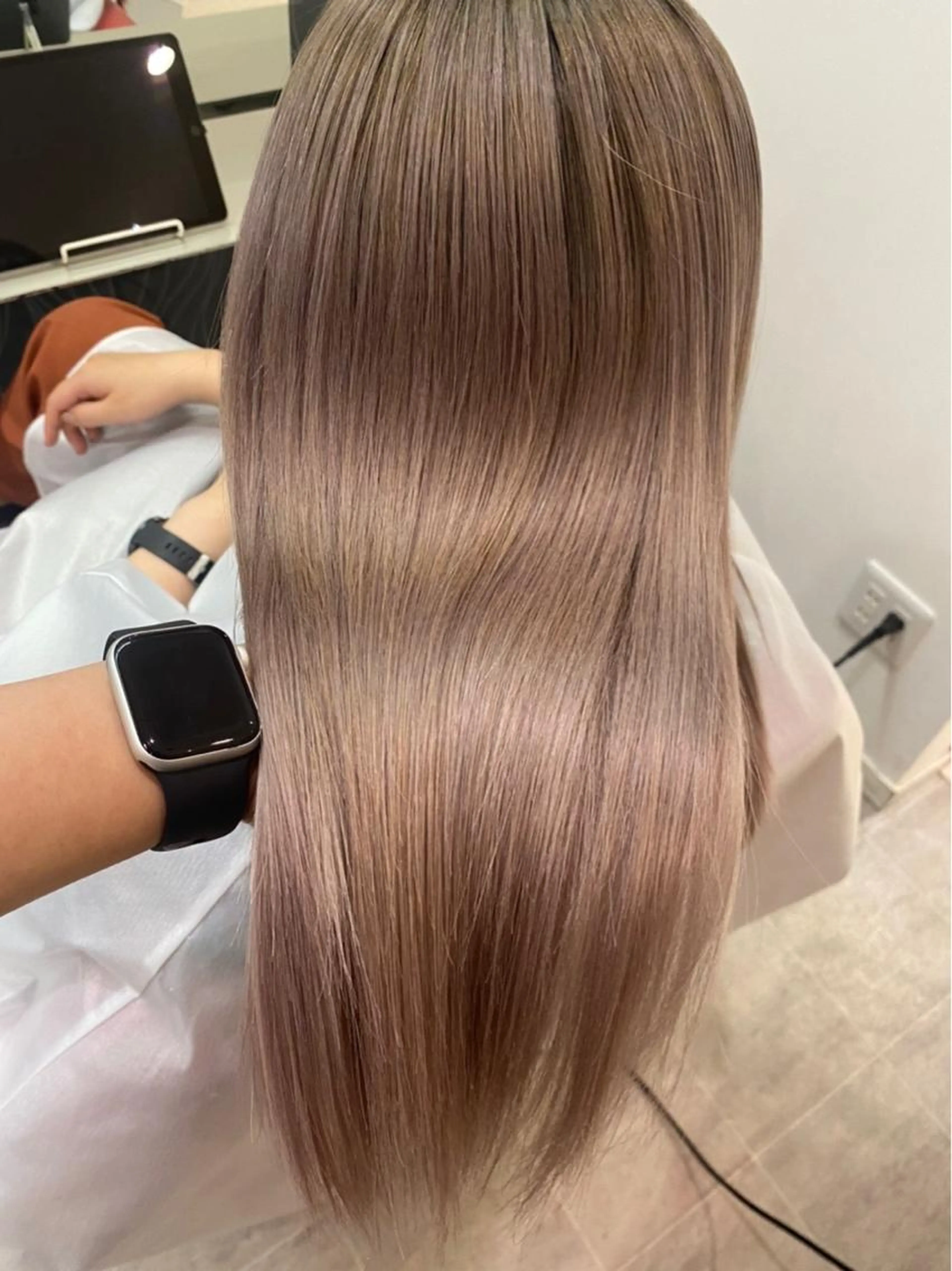 メンテナンスカラーの写真