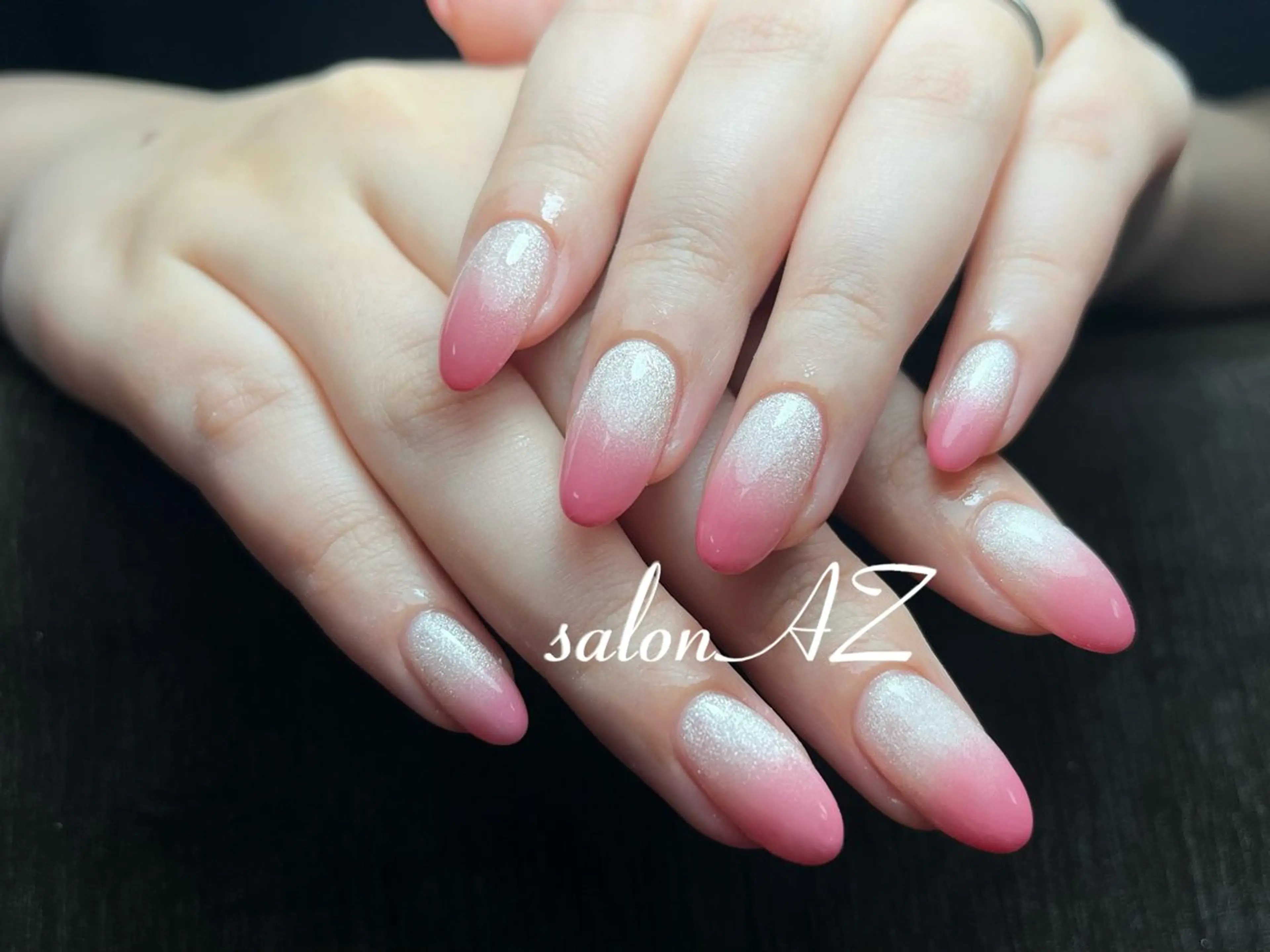 ネイル アートネイル 長さ出し フットネイル フレンチネイル ジェルネイル salon AZのネイルデザイン