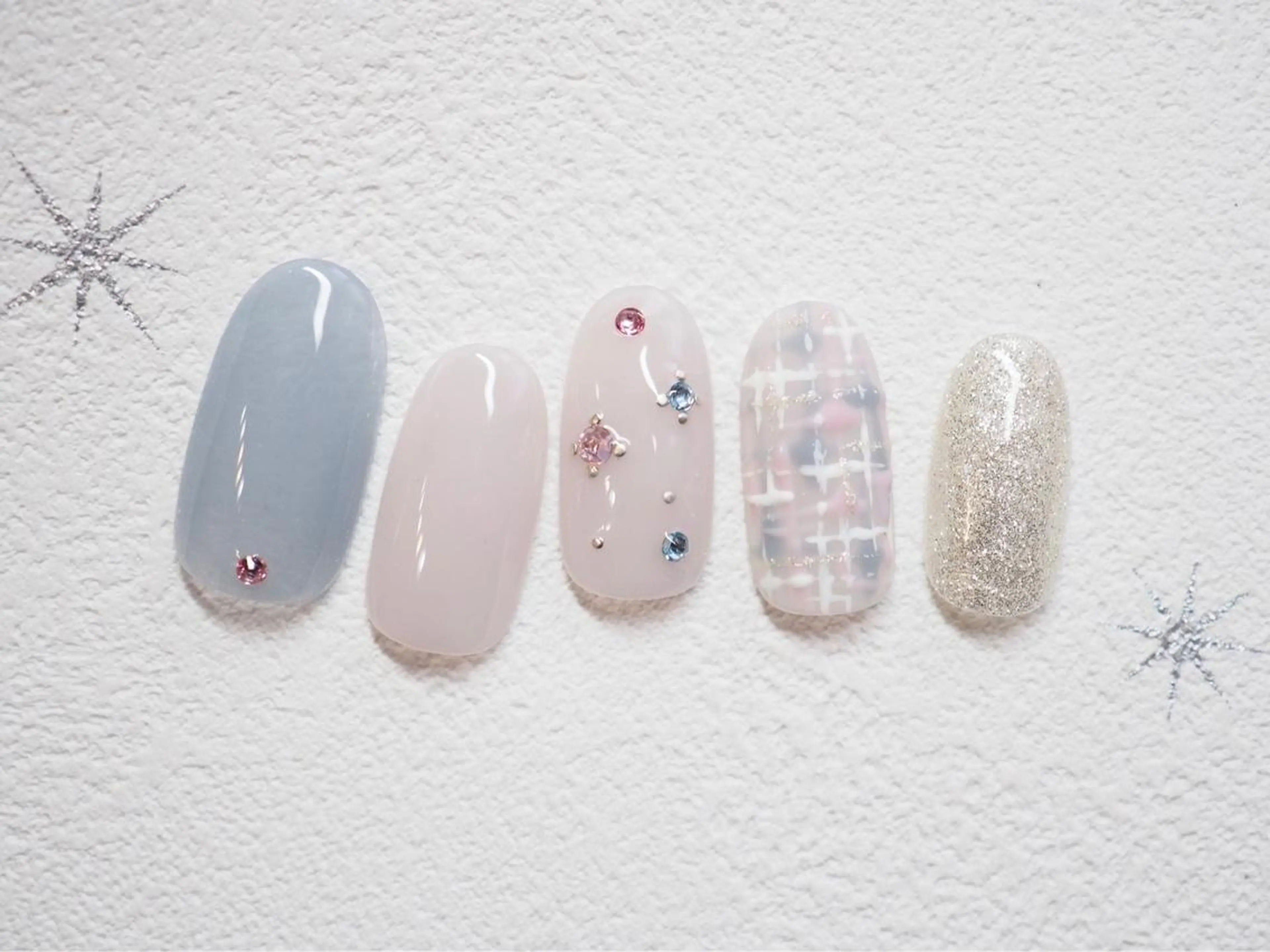 ネイル トップネイリスト Ribbon立川店のネイルデザイン