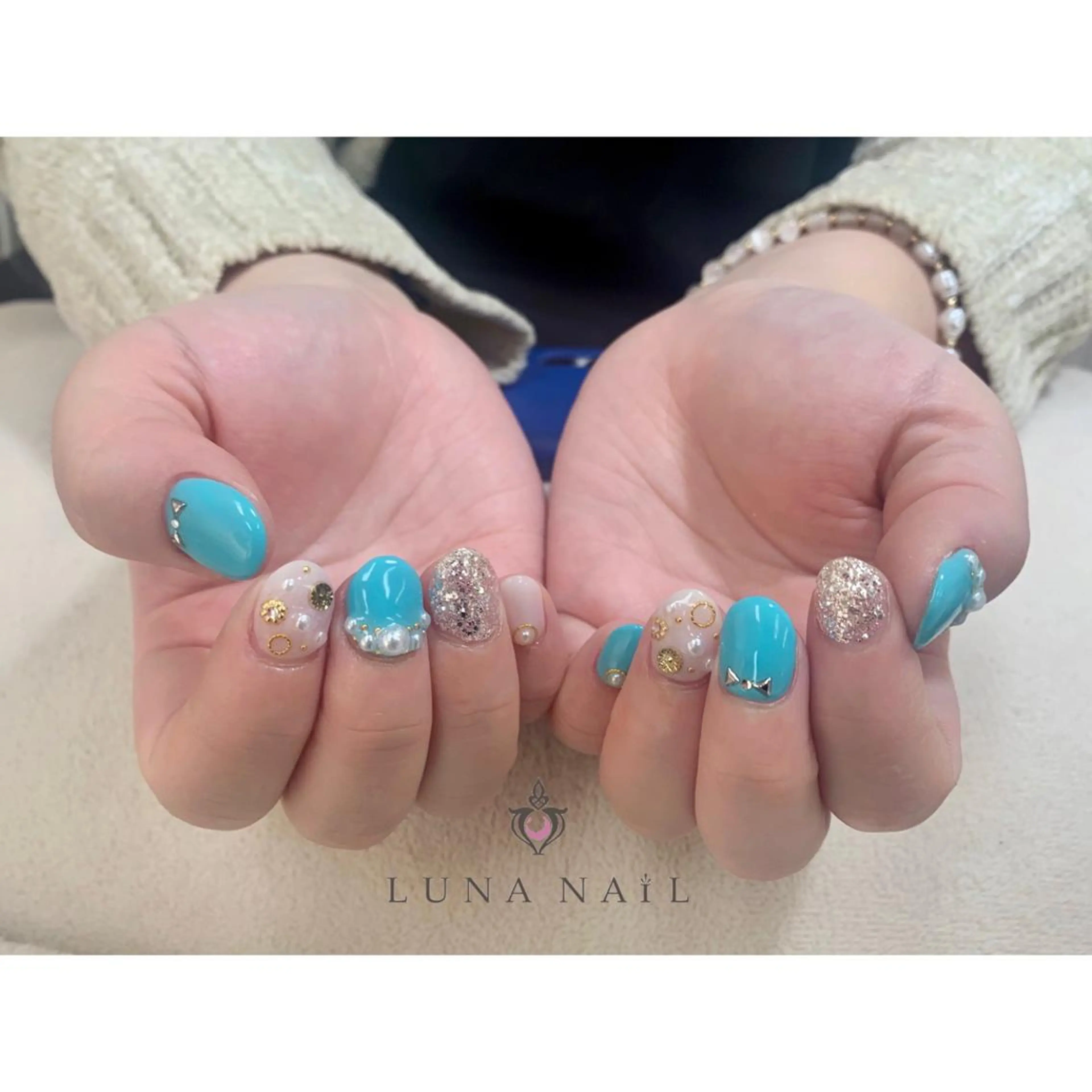 ネイル ハンドネイル アトリエ　ミモザ所属・いまむら あかりのネイルデザイン