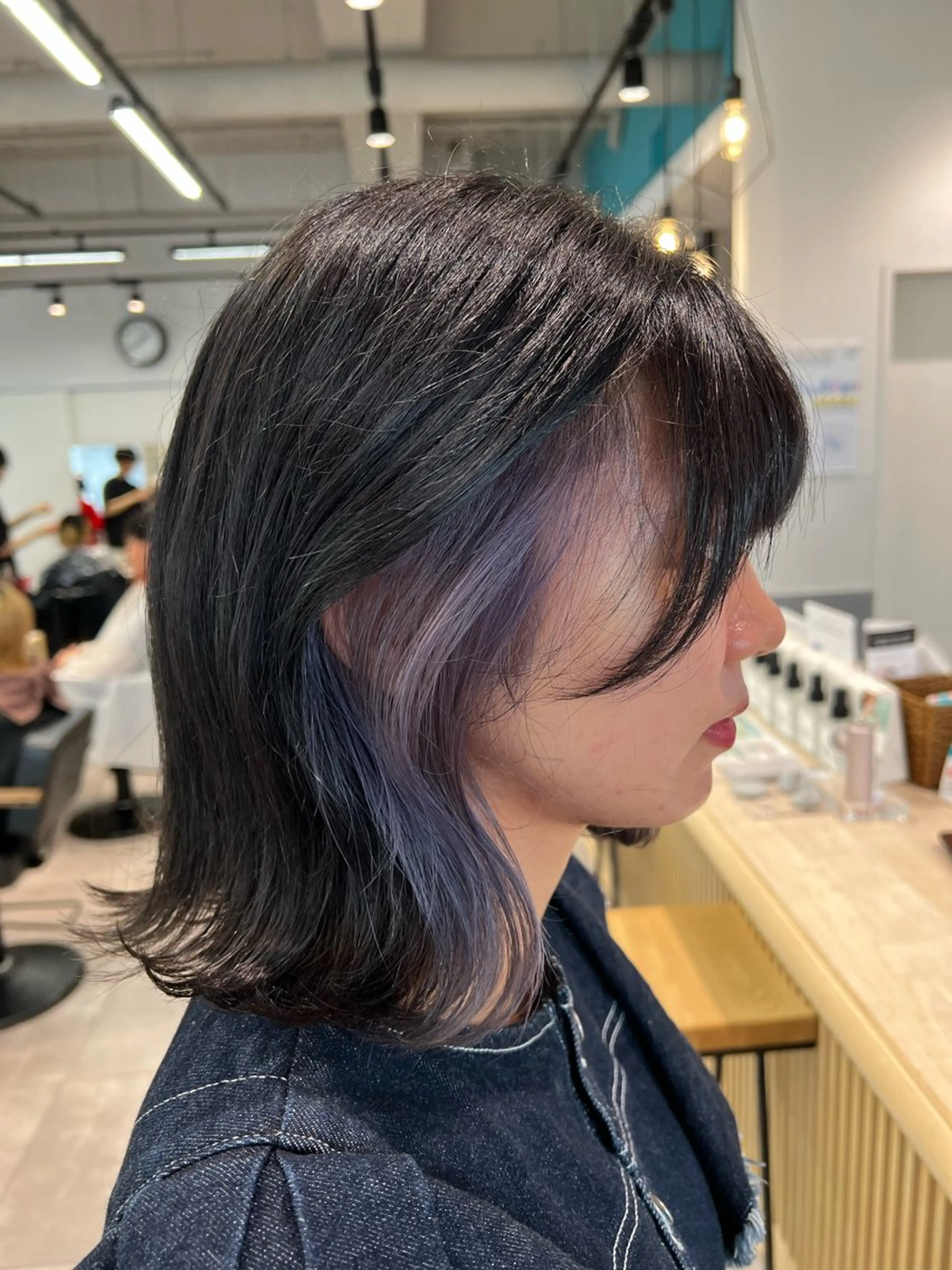 ショート カラー ブリーチ トリートメント ヘアカラー トリートメント 🌞レイヤー×カラー 前川那津美🌞のヘアスタイル