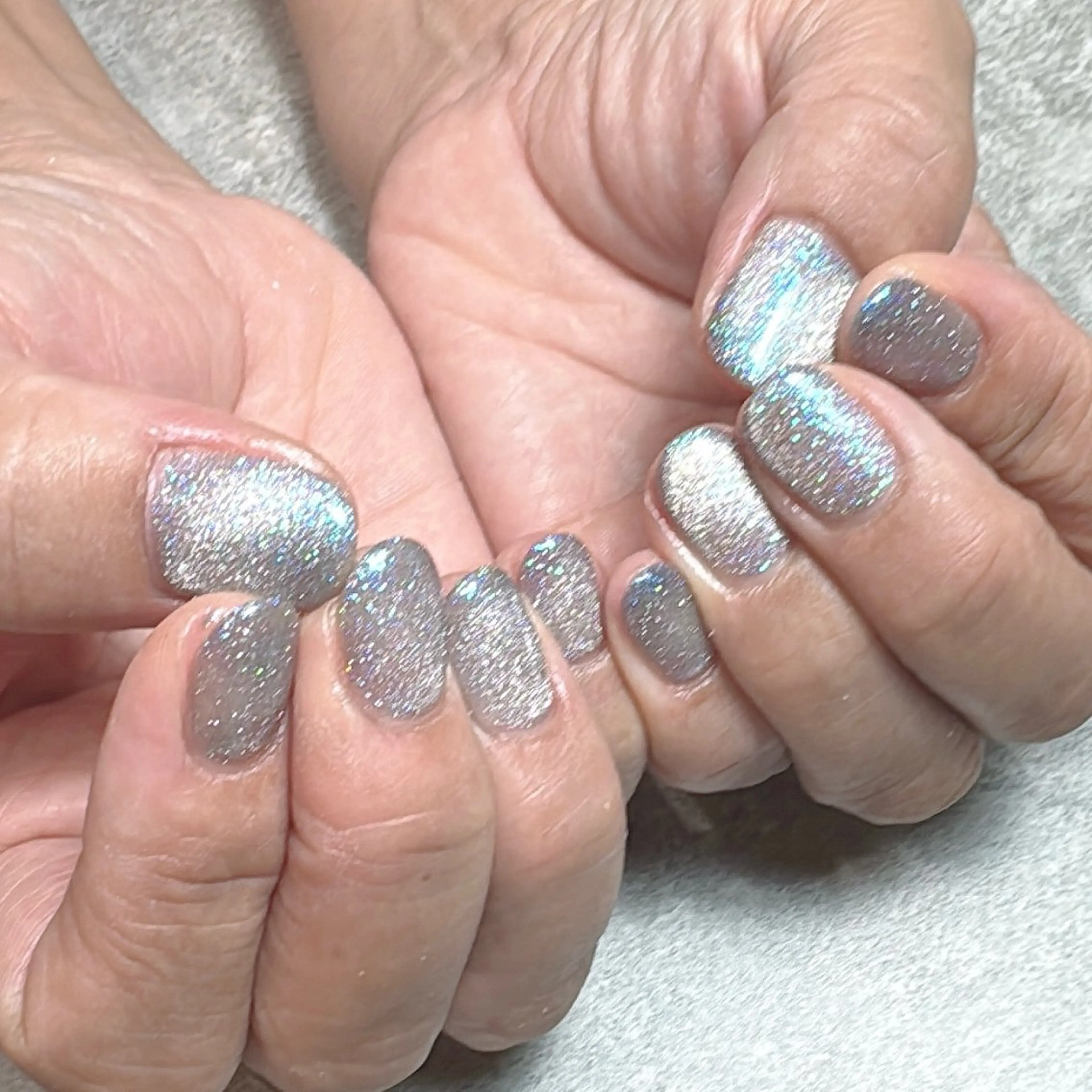 ネイル キラキラネイル マグネットネイル MATATABI. kumiのネイルデザイン