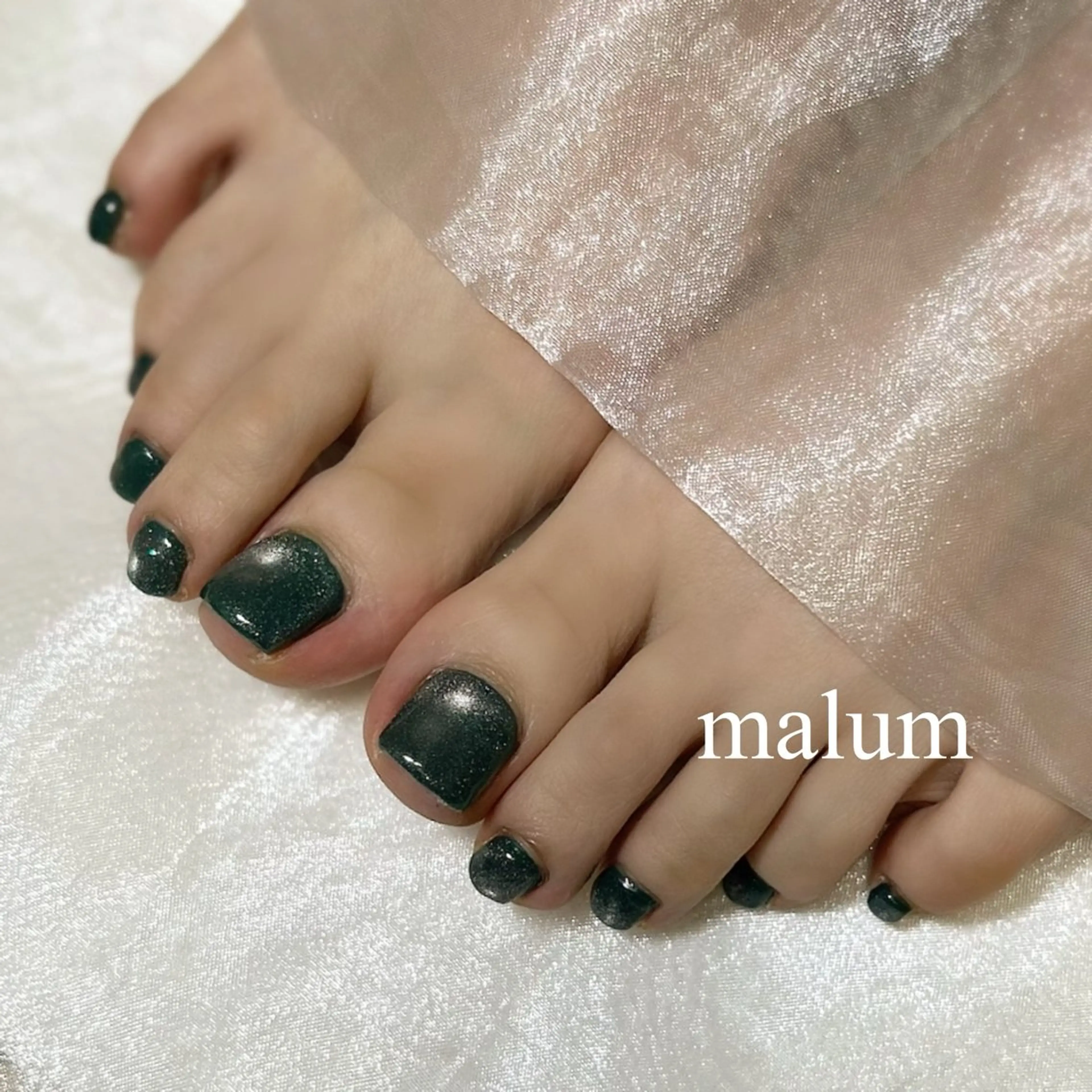 ネイル フットネイル malum nailのネイルデザイン