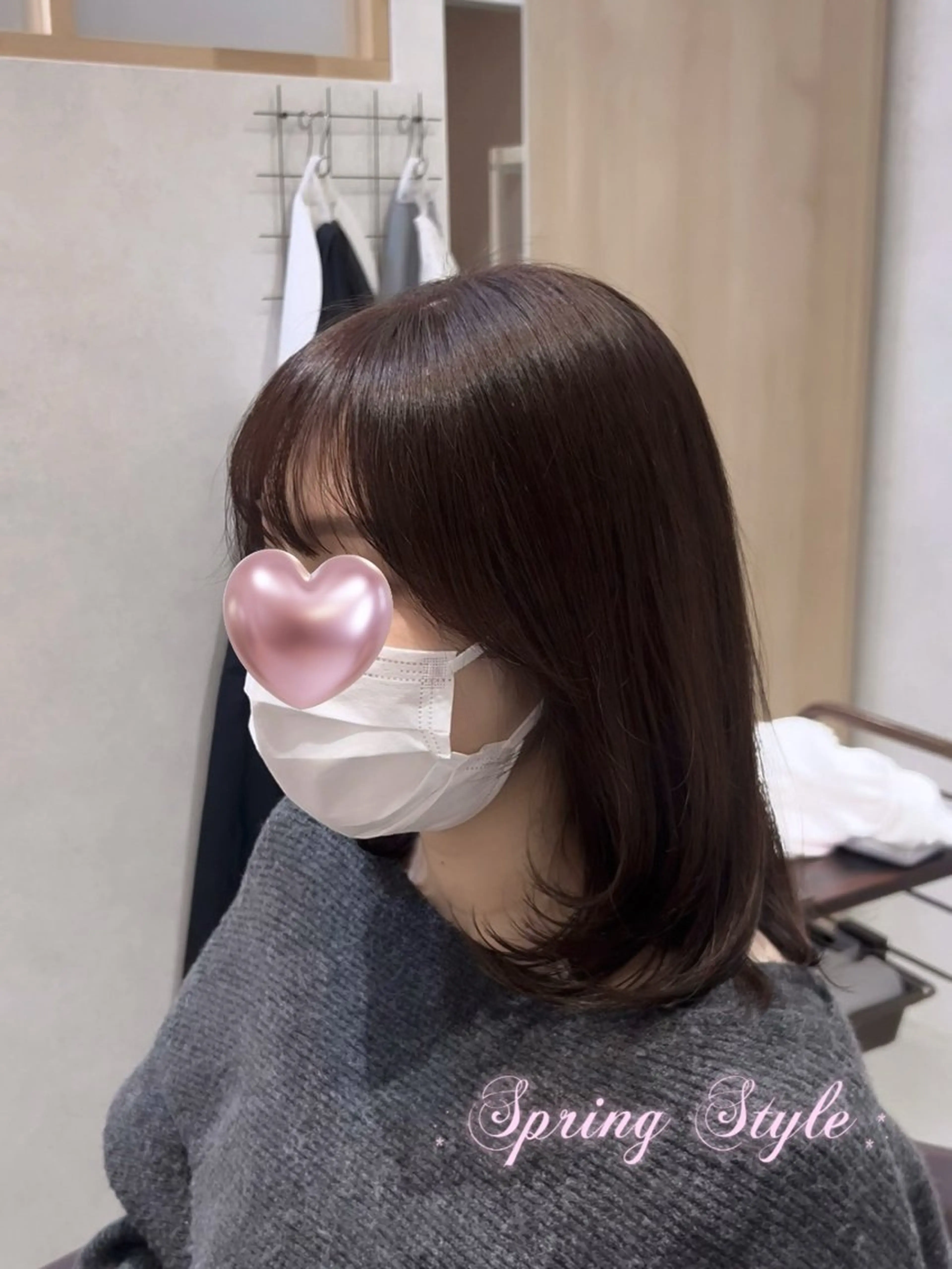 ミディアム Marin🐩 /髪質改善 カラーのヘアスタイル