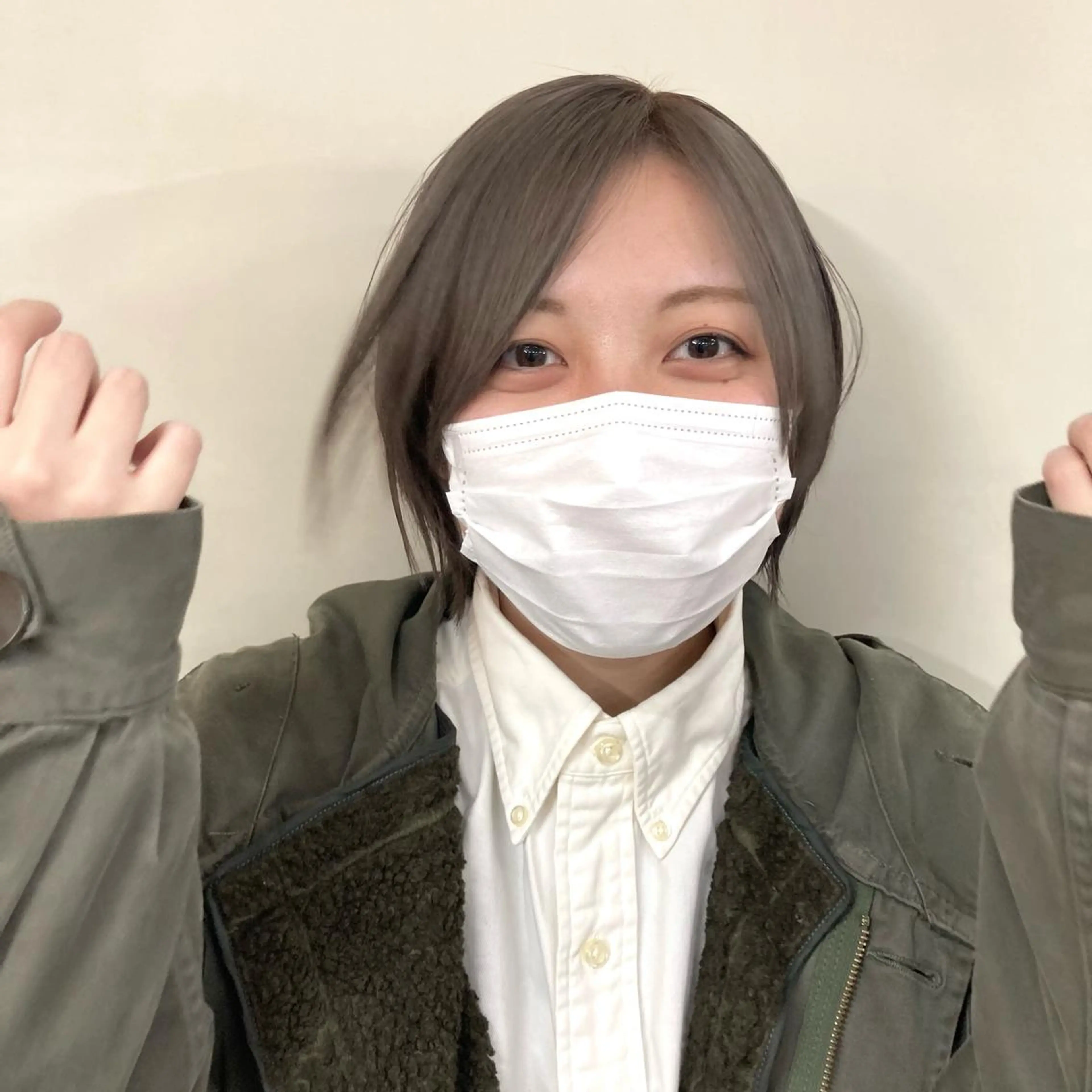 ショート カラー ウルフレイヤー エクステ/kokiのヘアスタイル