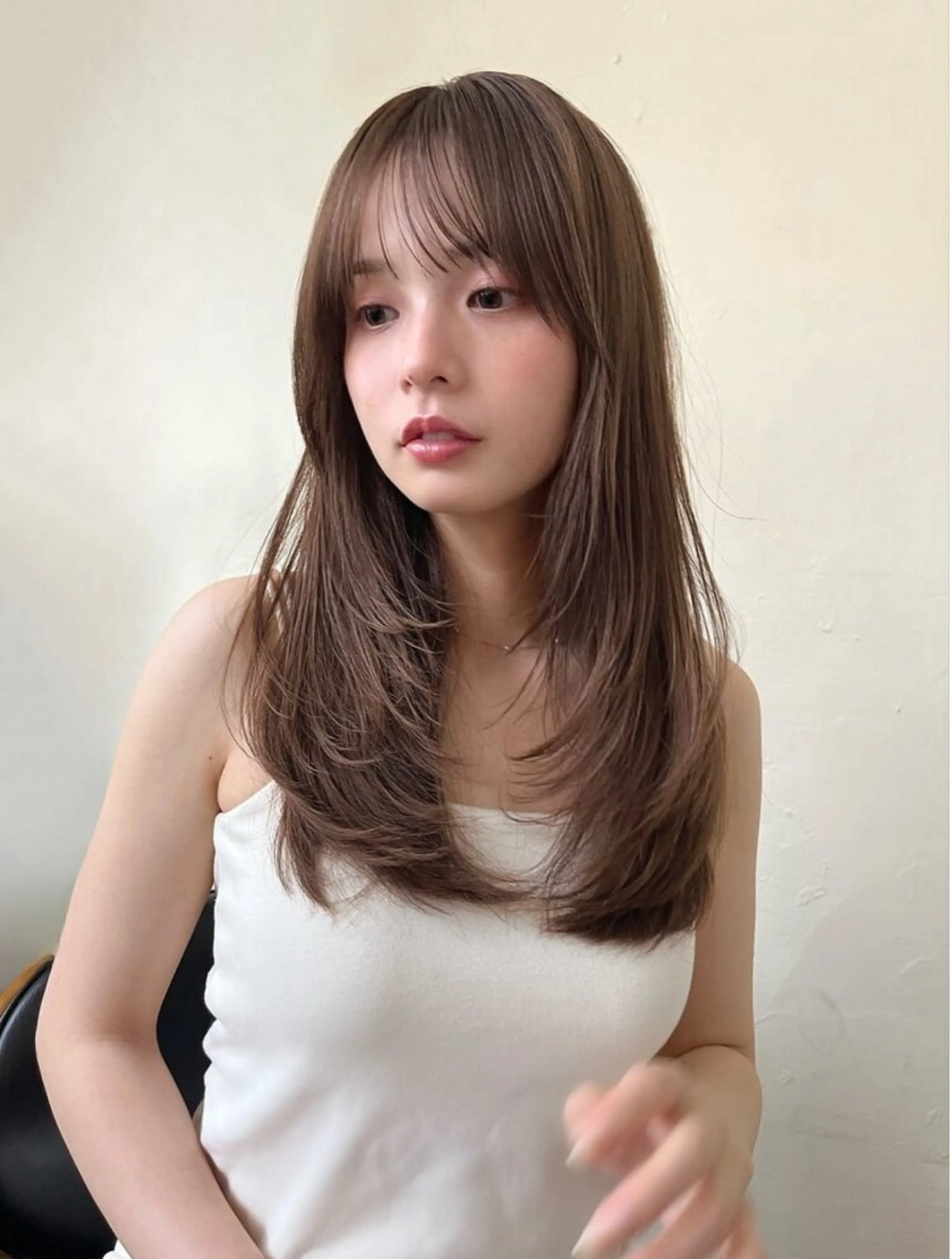 【デビュー前特別価格】ロングカット+艶カラー+トリートメント🧴♡の写真