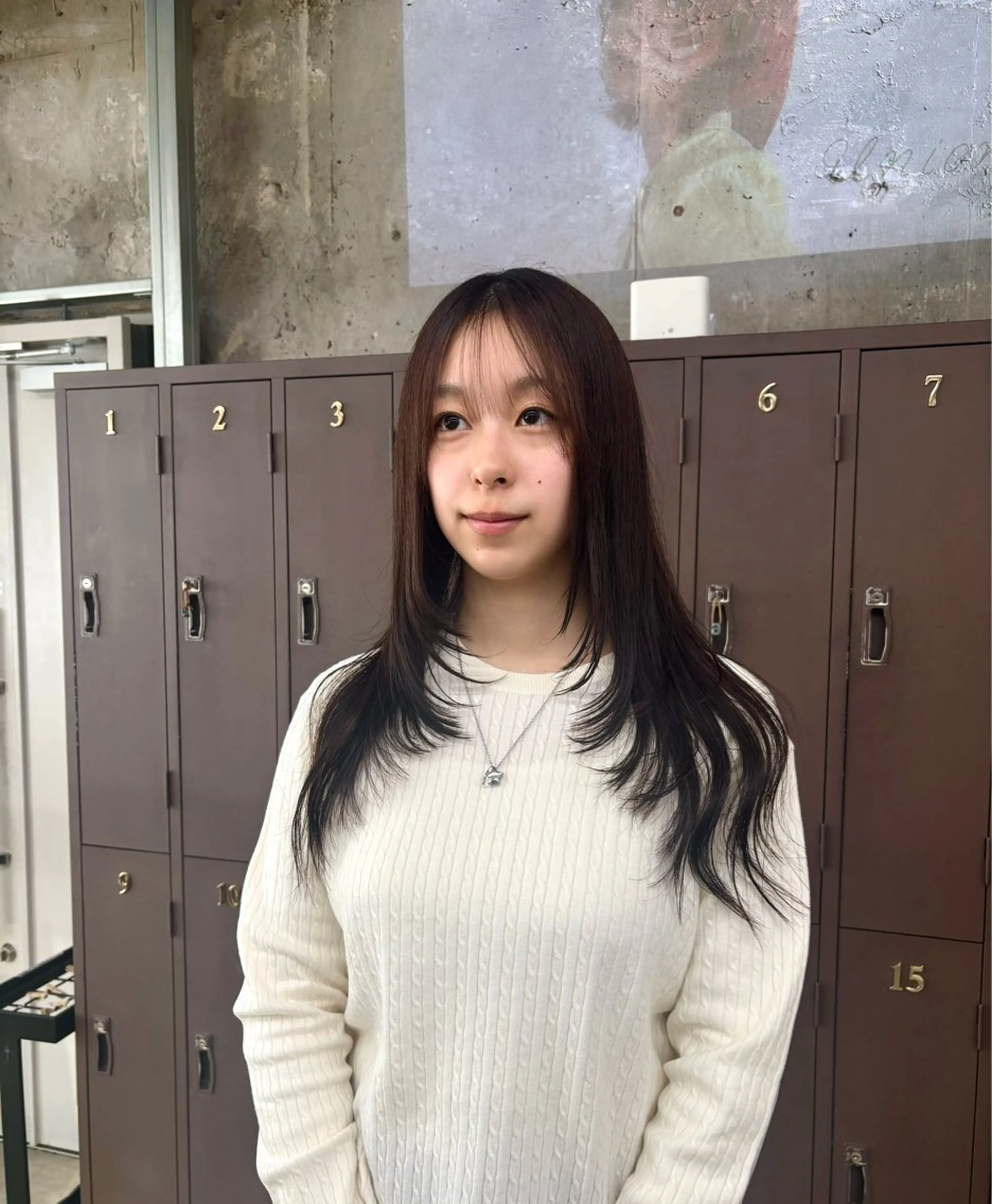 ロング カット ヘアカラー 宮崎 わか菜/透明感カラーのヘアスタイル