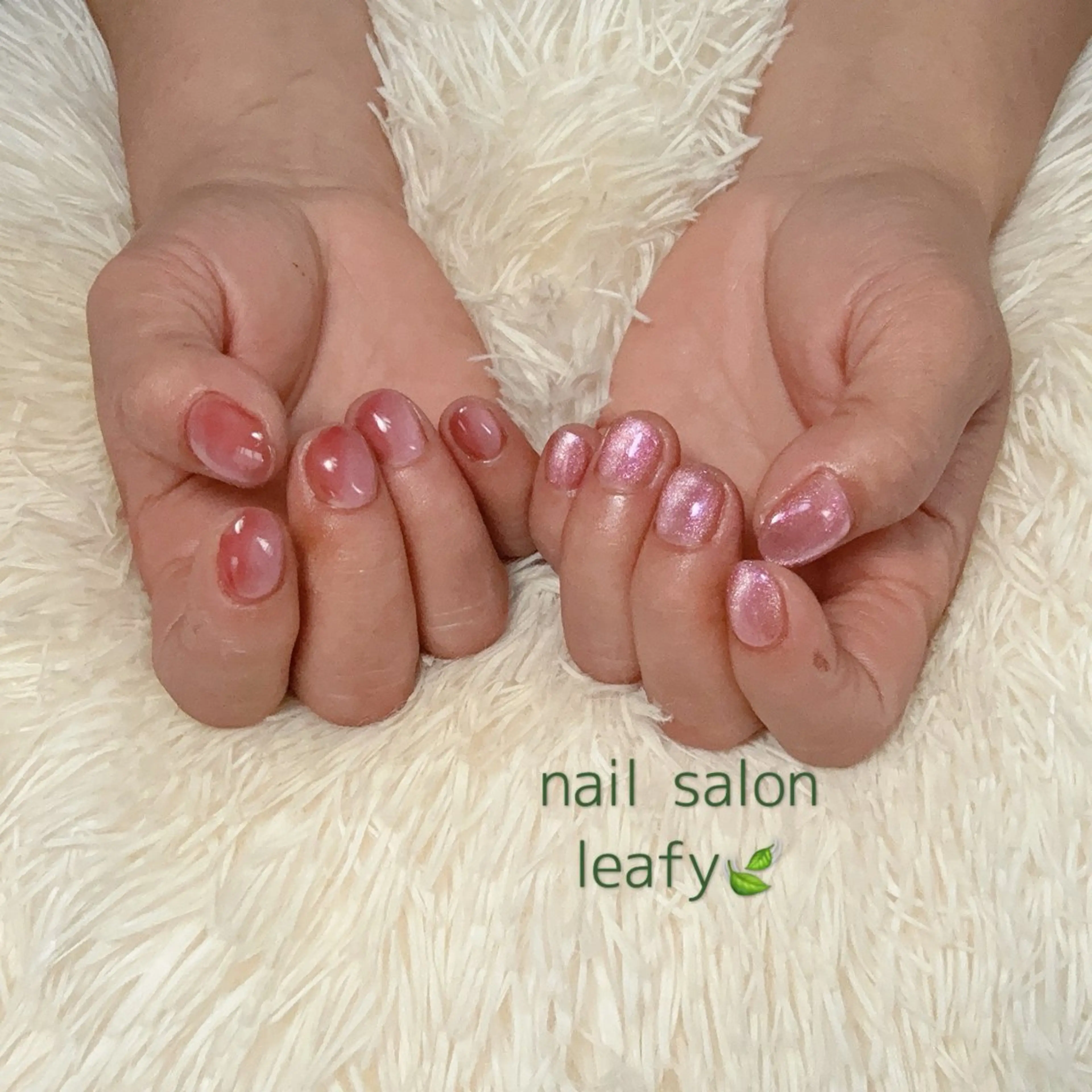 ネイル マグネットネイル ハンドネイル ネイルサロン leafyのネイルデザイン