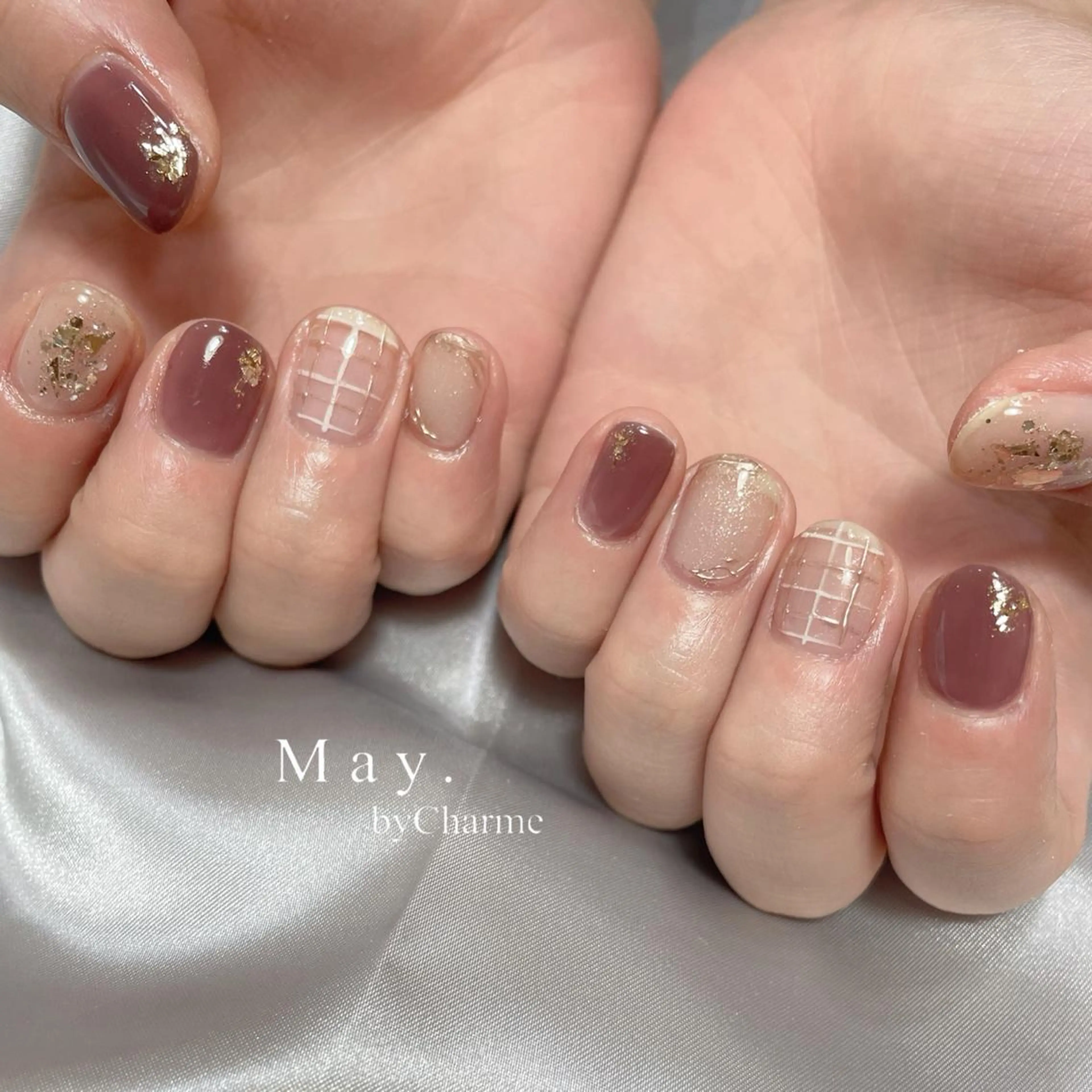 ネイル May.by Charme  Hのネイルデザイン