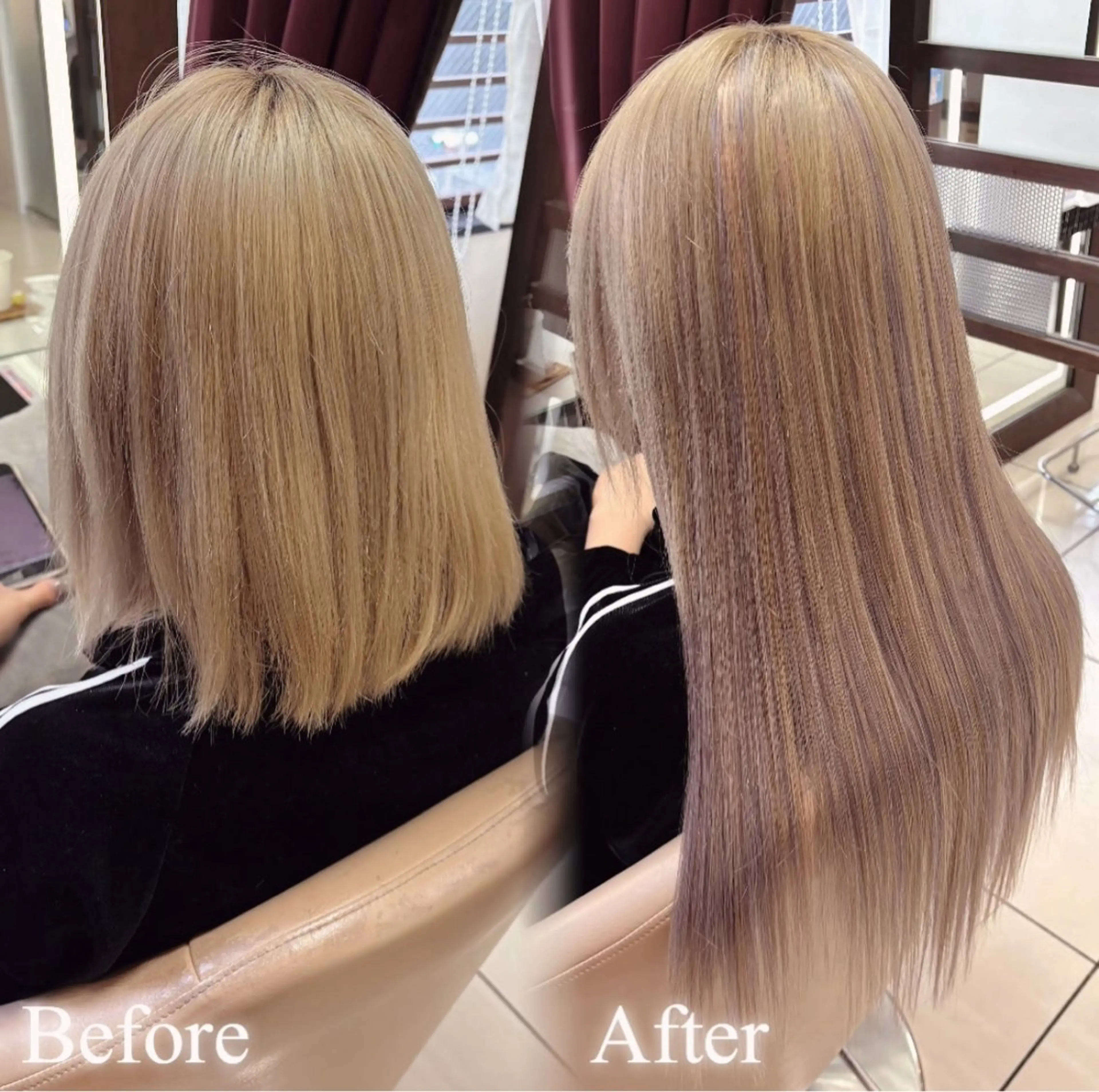 ショート ボブ エクステ エクステ ヘアセット 絶対可愛い宣言💝横 浜エクステみさき🪄のヘアスタイル