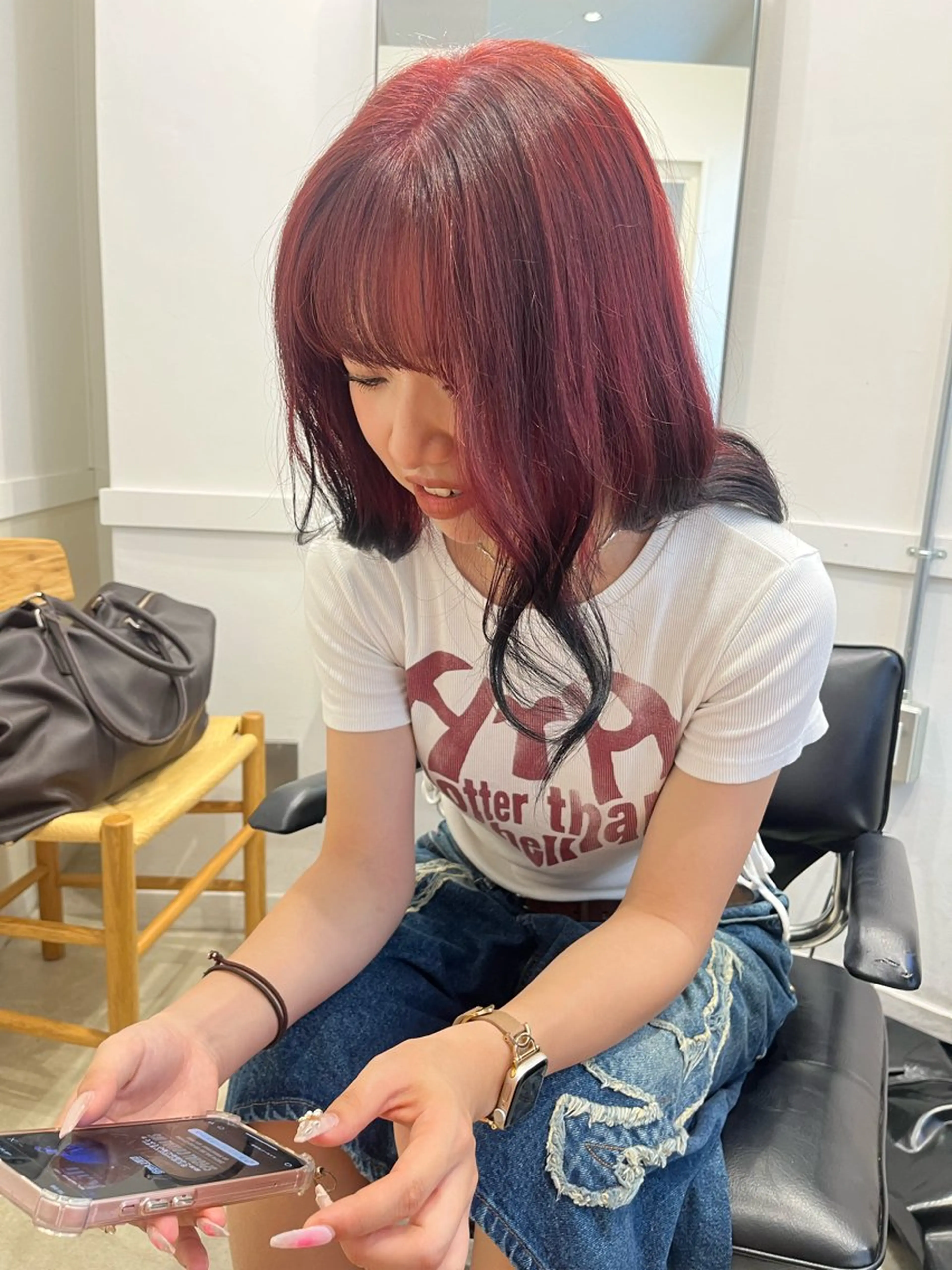 カラー ヘアカラー トリートメント Go   Today シェアサロン　横浜店所属・【ただの天才 🎨】のヘアスタイル