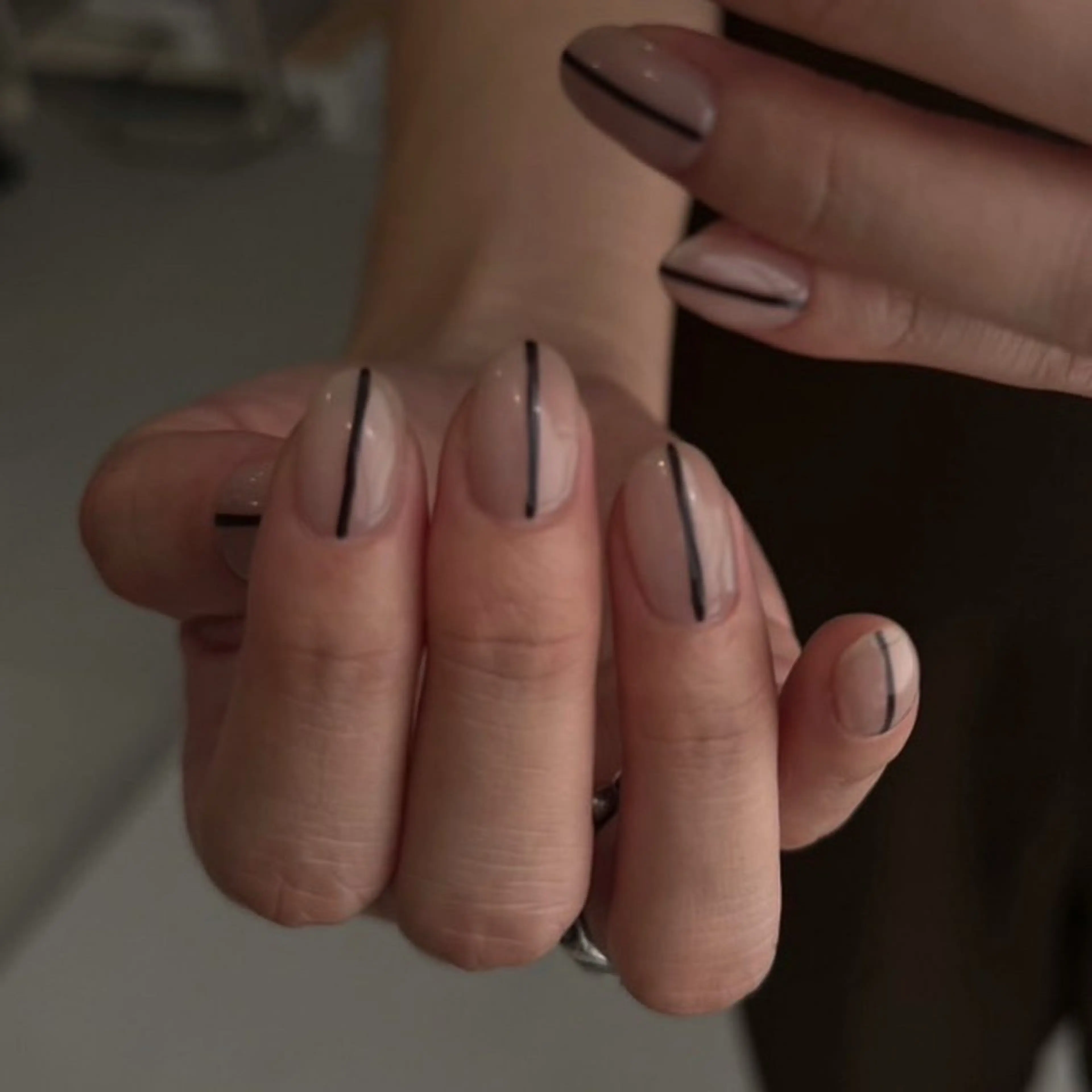 ネイル ハンドネイル LETTER_& harunaのネイルデザイン