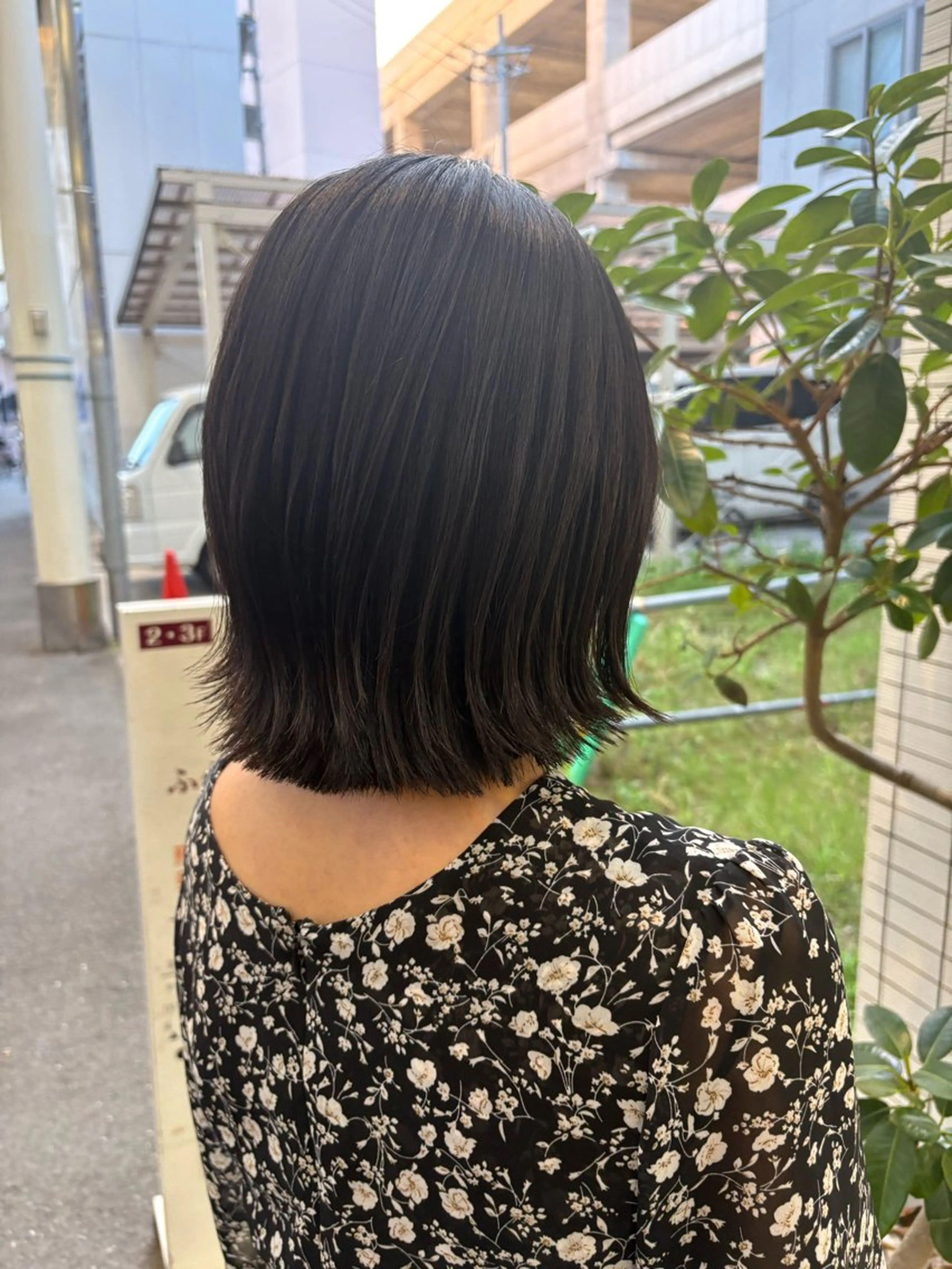 ミディアム カット ヘアカラー トリートメント sail所属・sail hairのヘアスタイル