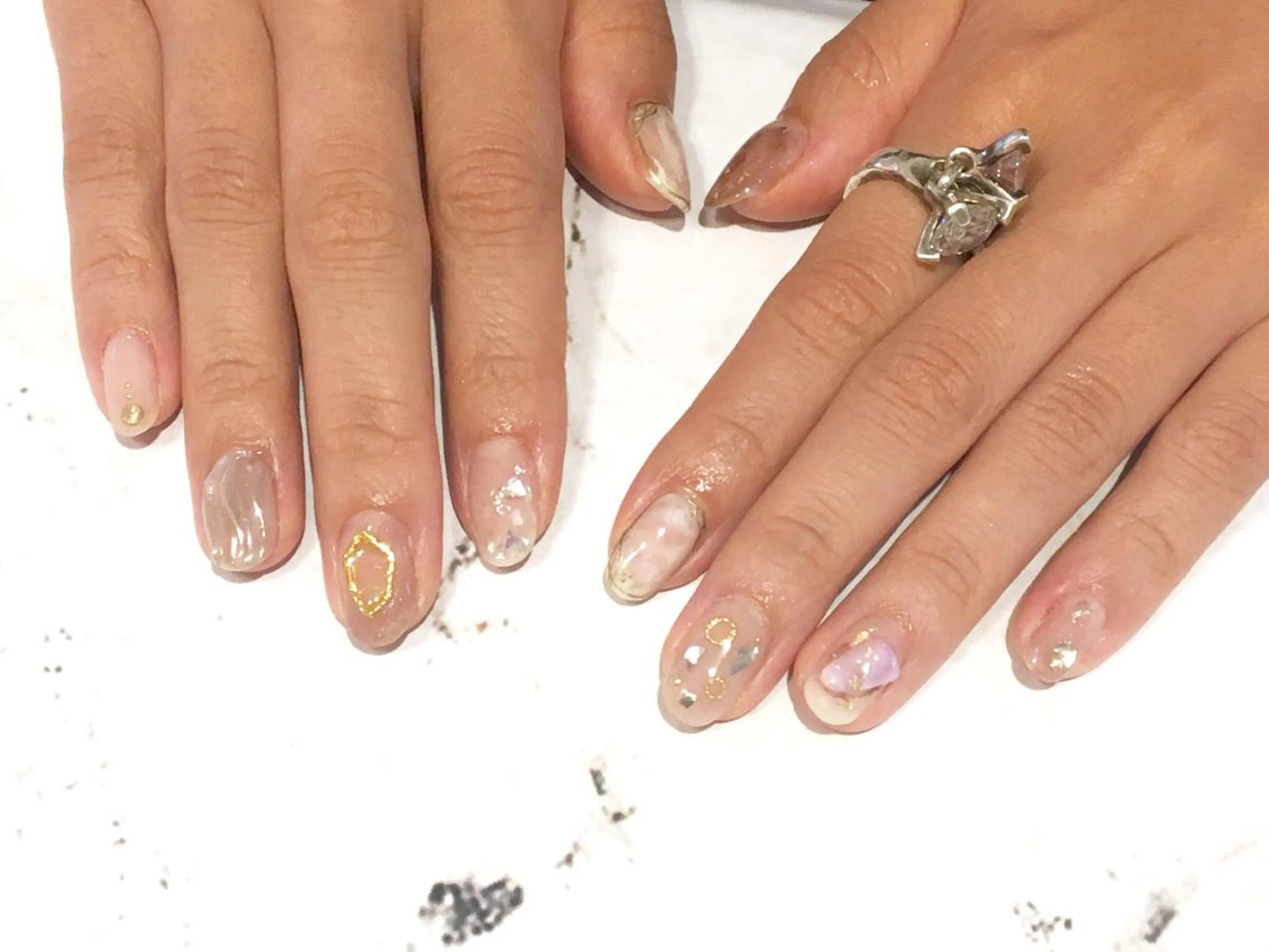 ネイル revia所属・ERI Nailistのネイルデザイン