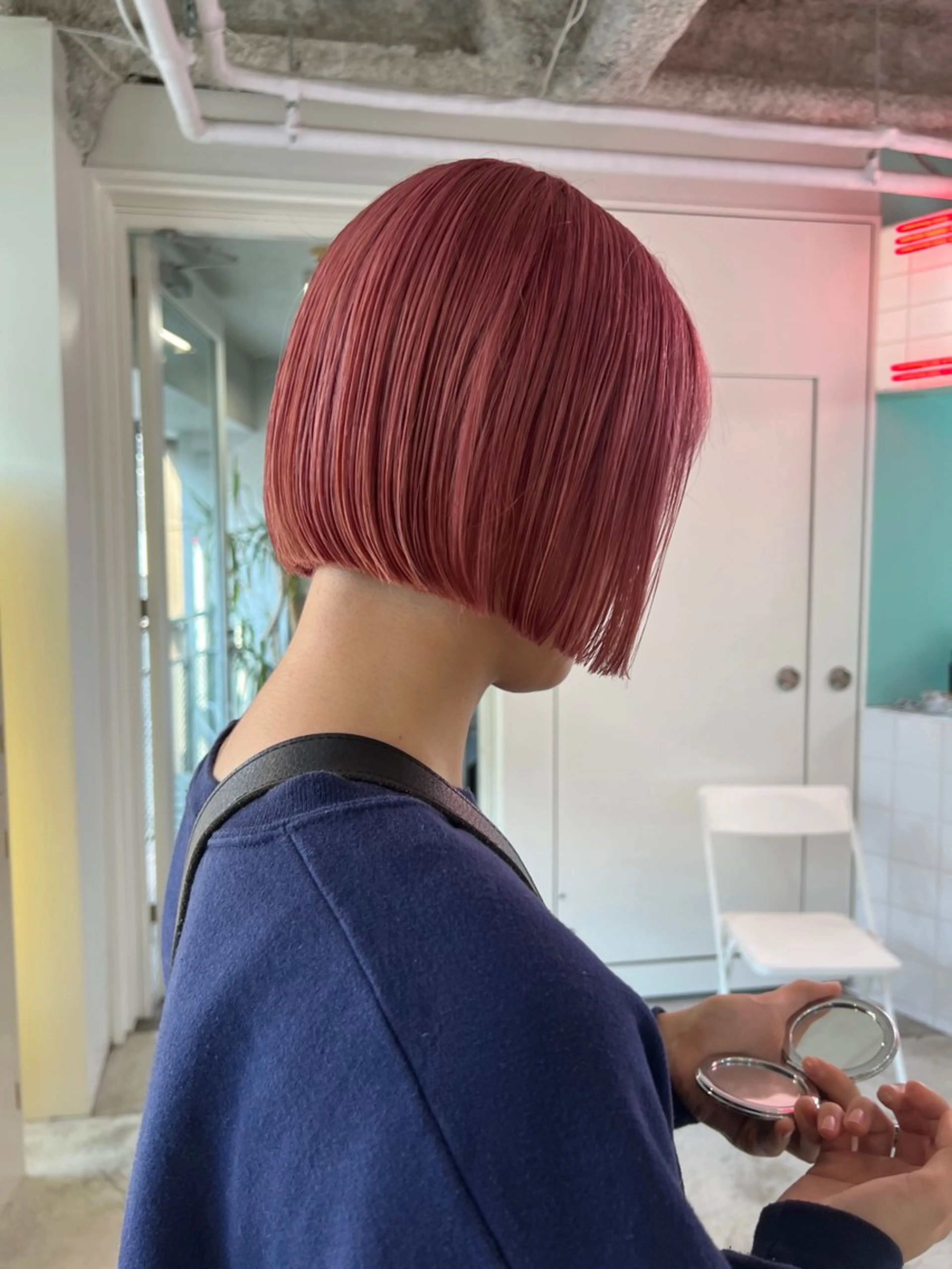 ショート カラー カット ヘアカラー トリートメント トレンドボブ /ミリヤのヘアスタイル