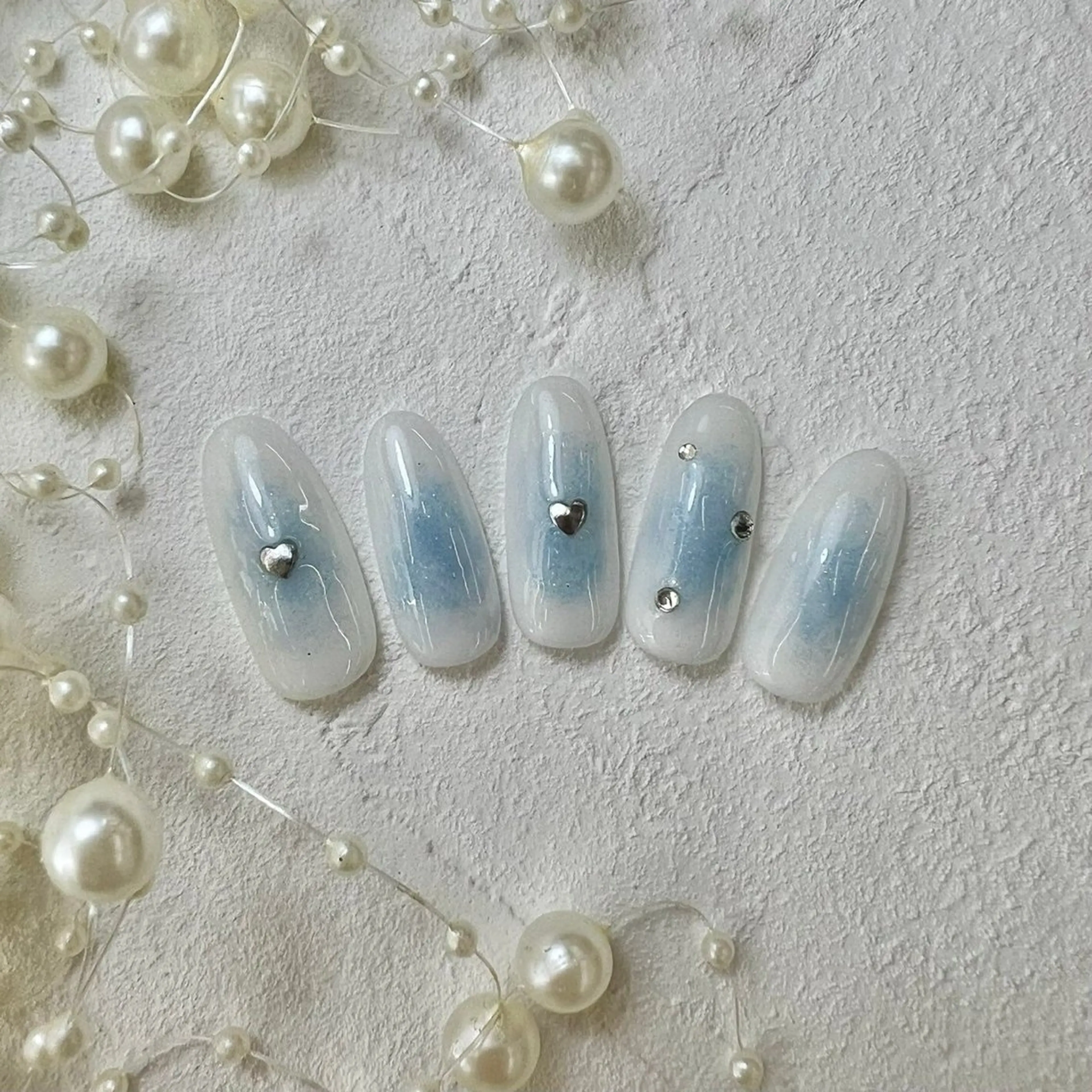 ネイル ⭐︎休業中の練習⭐︎ JNA認定講師髙橋のネイルデザイン