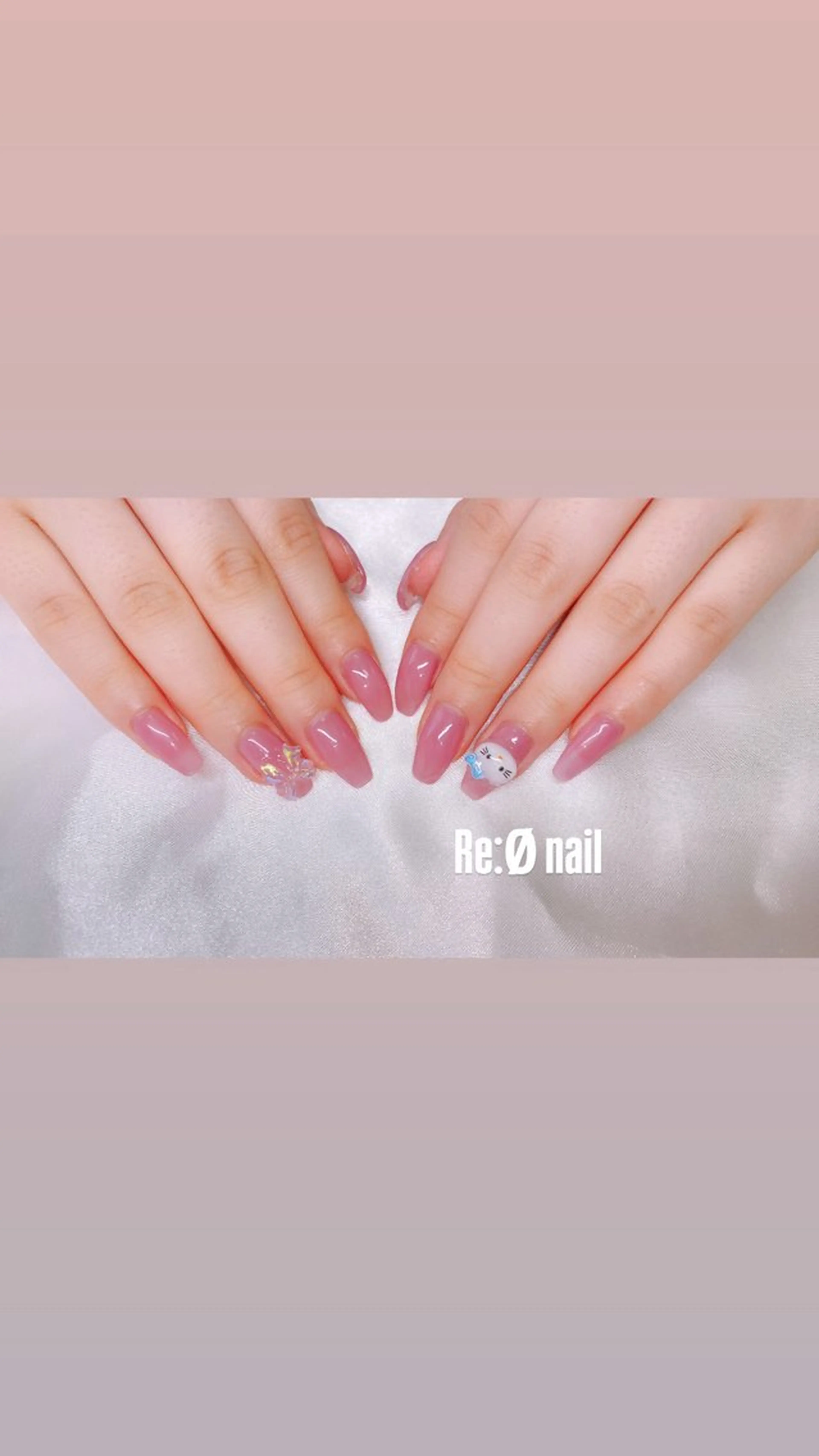 ネイル ハンドネイル Re:Ø nail 🩵TSUJIのネイルデザイン