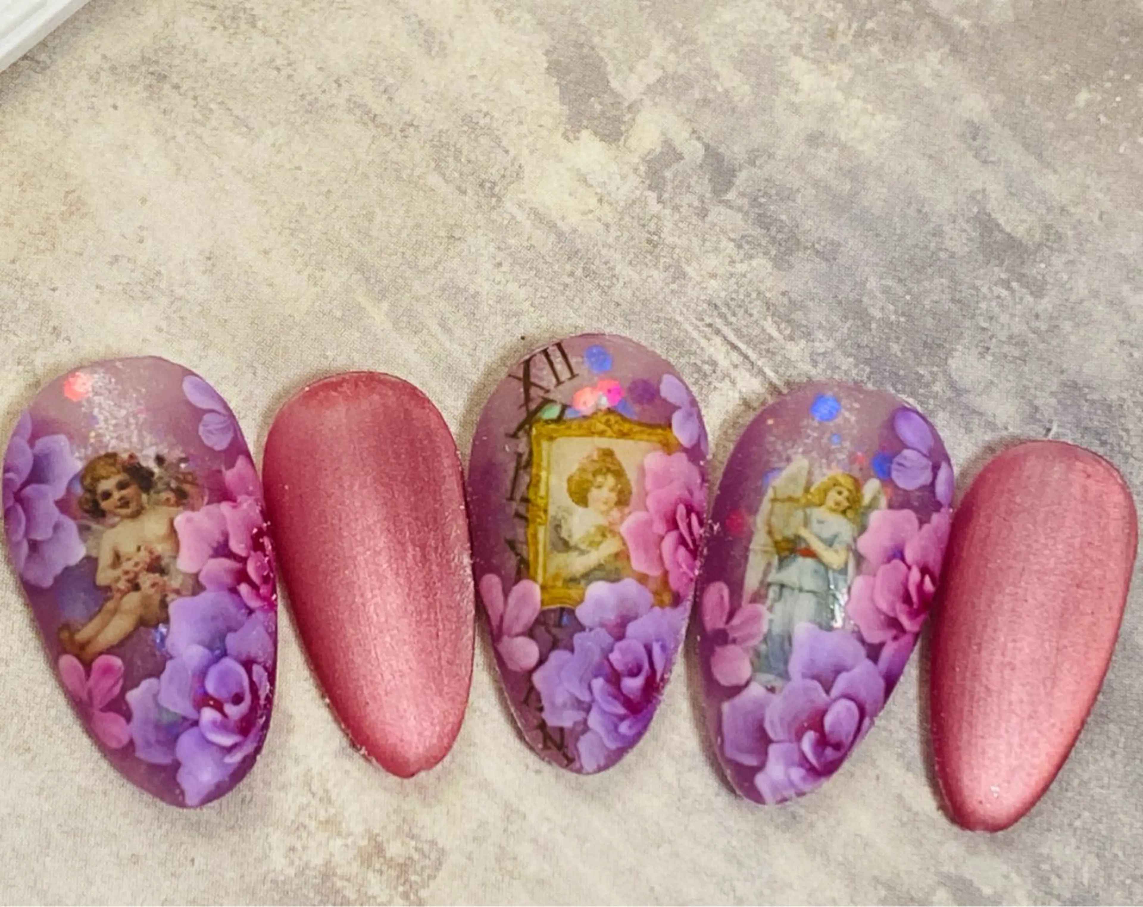 ネイル ラメ(グリッター) マグネットネイル 自宅ネイルサロン ♦️nuance♦️のネイルデザイン