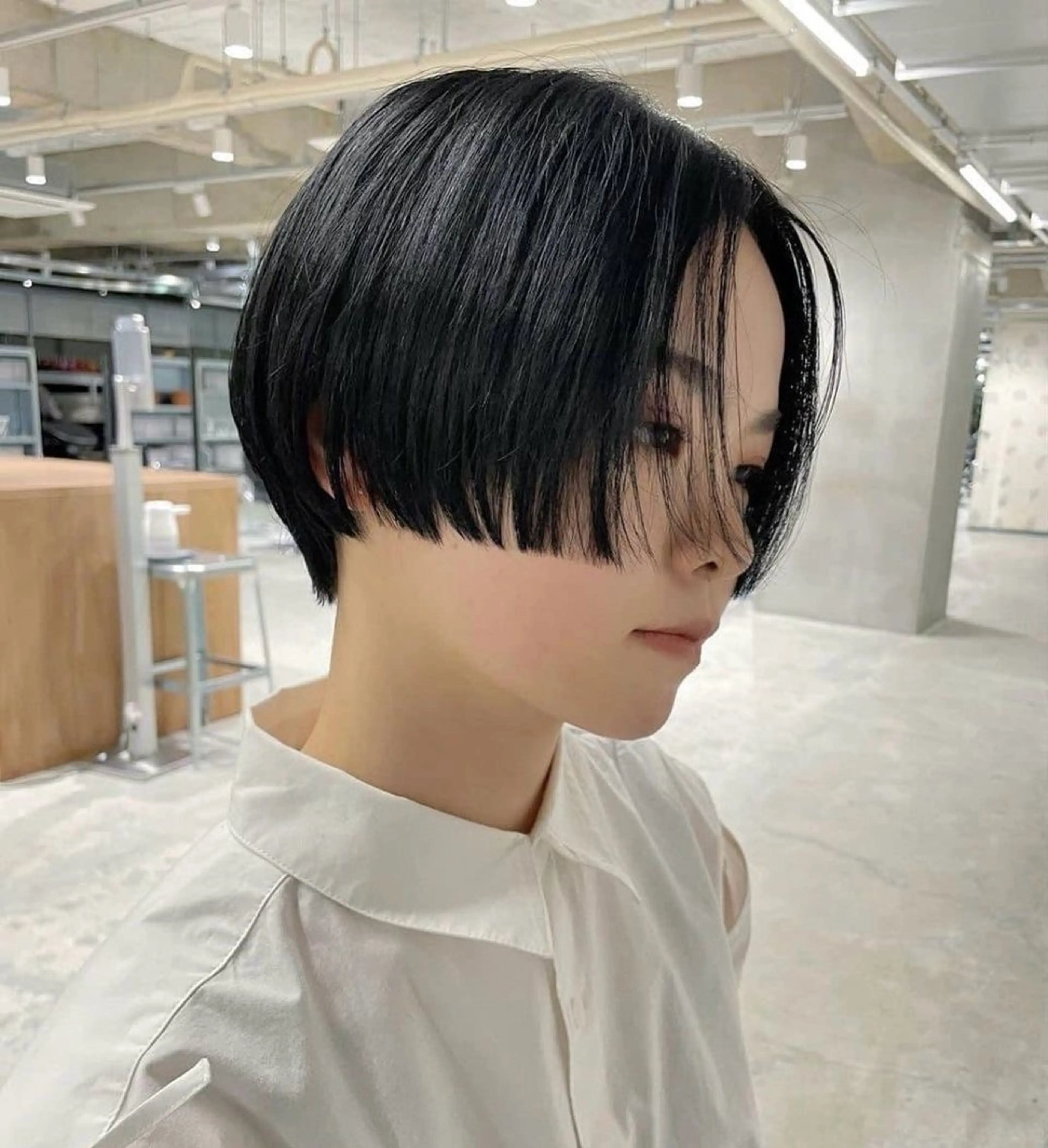 ショート morita yunaのヘアスタイル