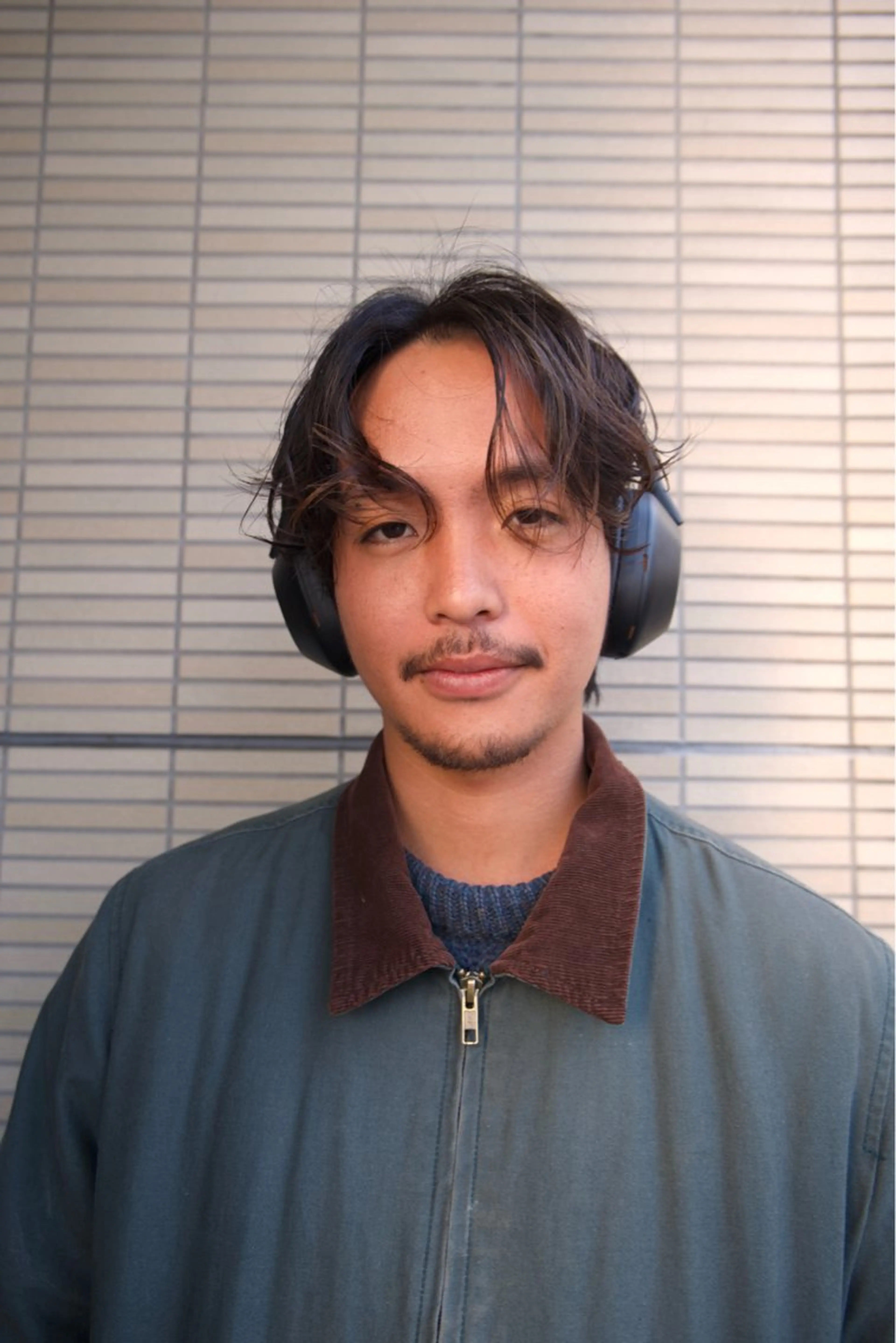 ミディアム パーマ メンズ HYO/藤沢/ パーマヘアのヘアスタイル