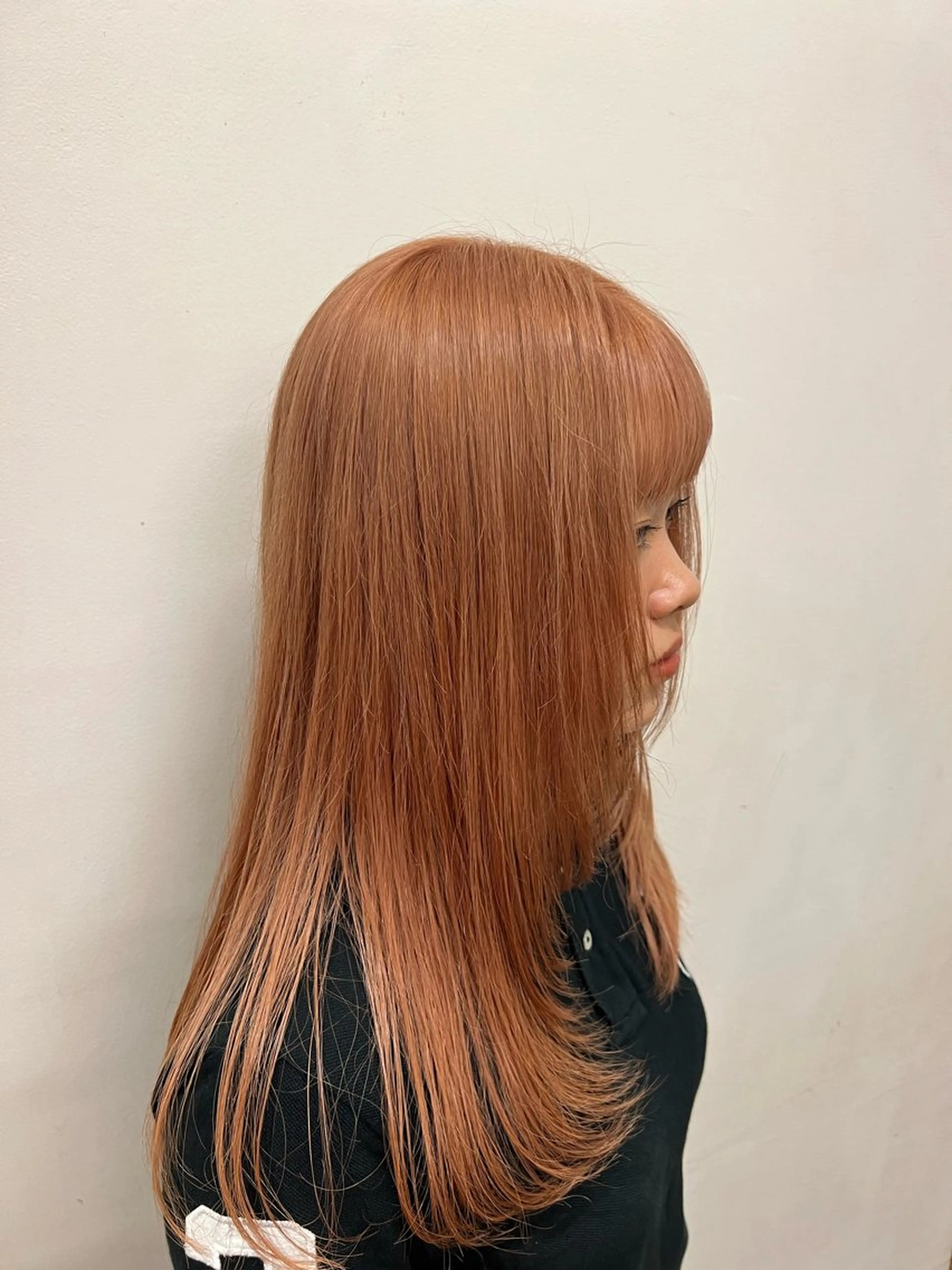 ロング カラー レイヤーカット/ パーマ‪/表参道のヘアスタイル