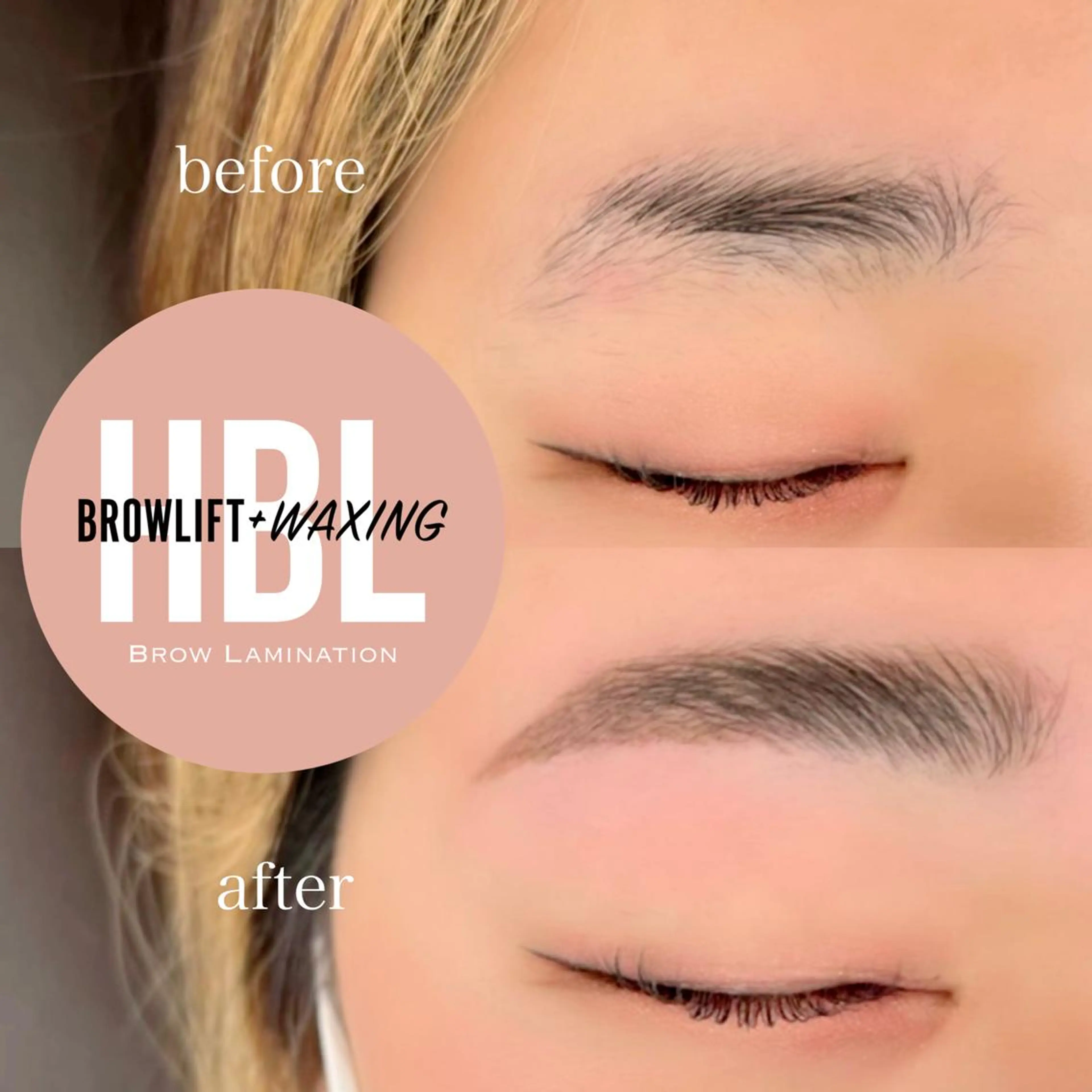 アイブロウ ハリウッドブロウリフト N eye beautyのマツエク・マツパデザイン