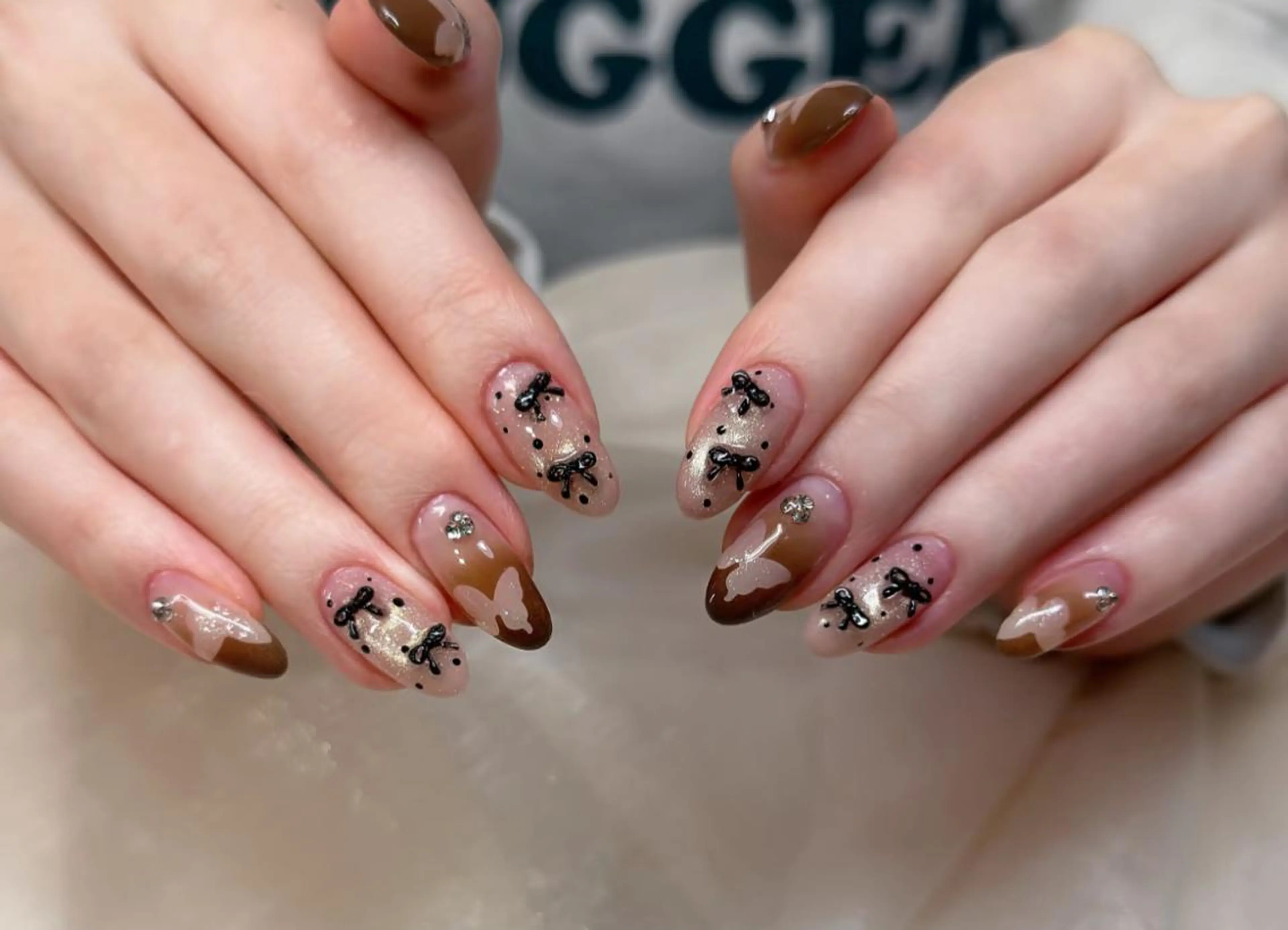 ネイル ハンドネイル 🎀 UU_nailのネイルデザイン