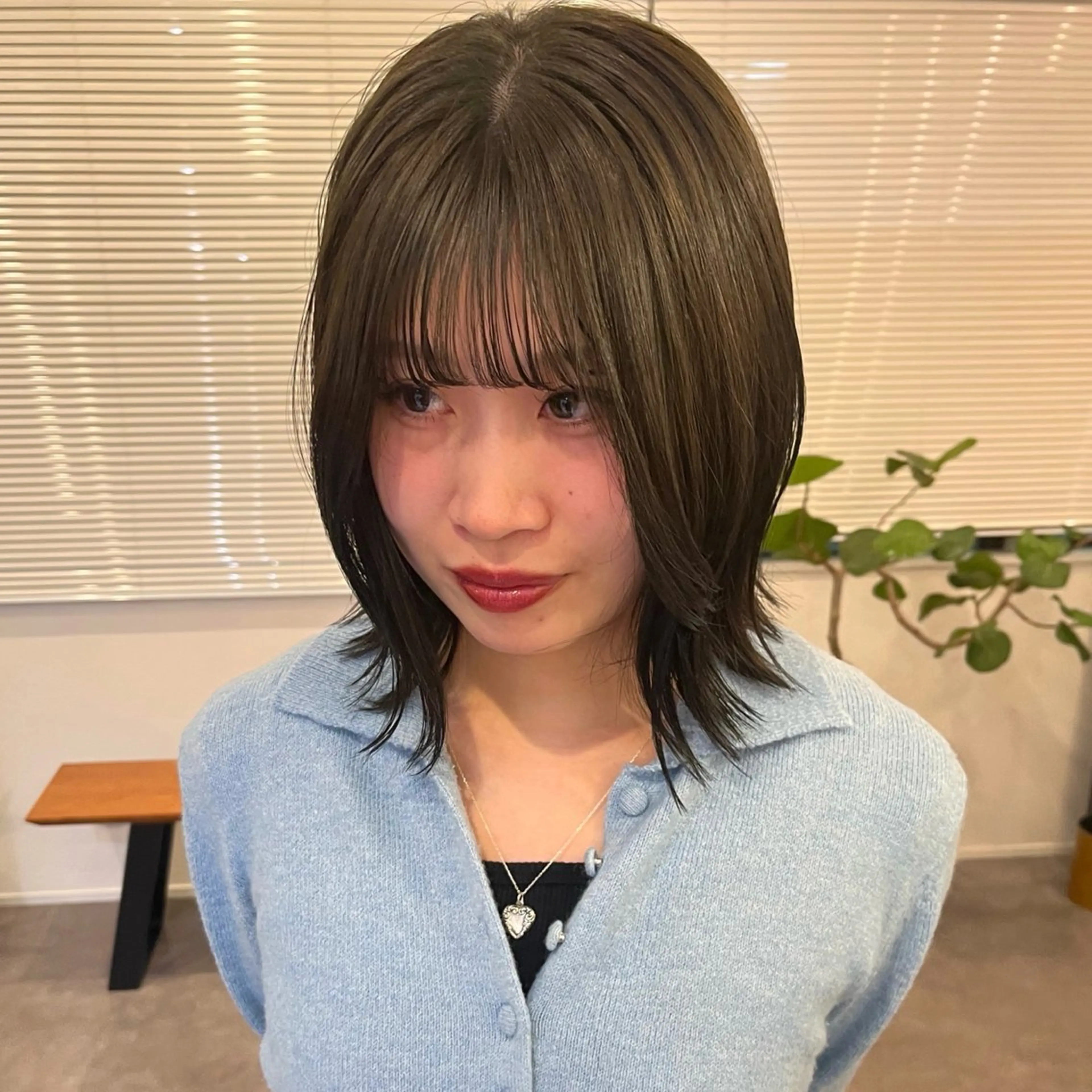 カラー ヘアカラー bon ami所属・むかいやま なおのヘアスタイル