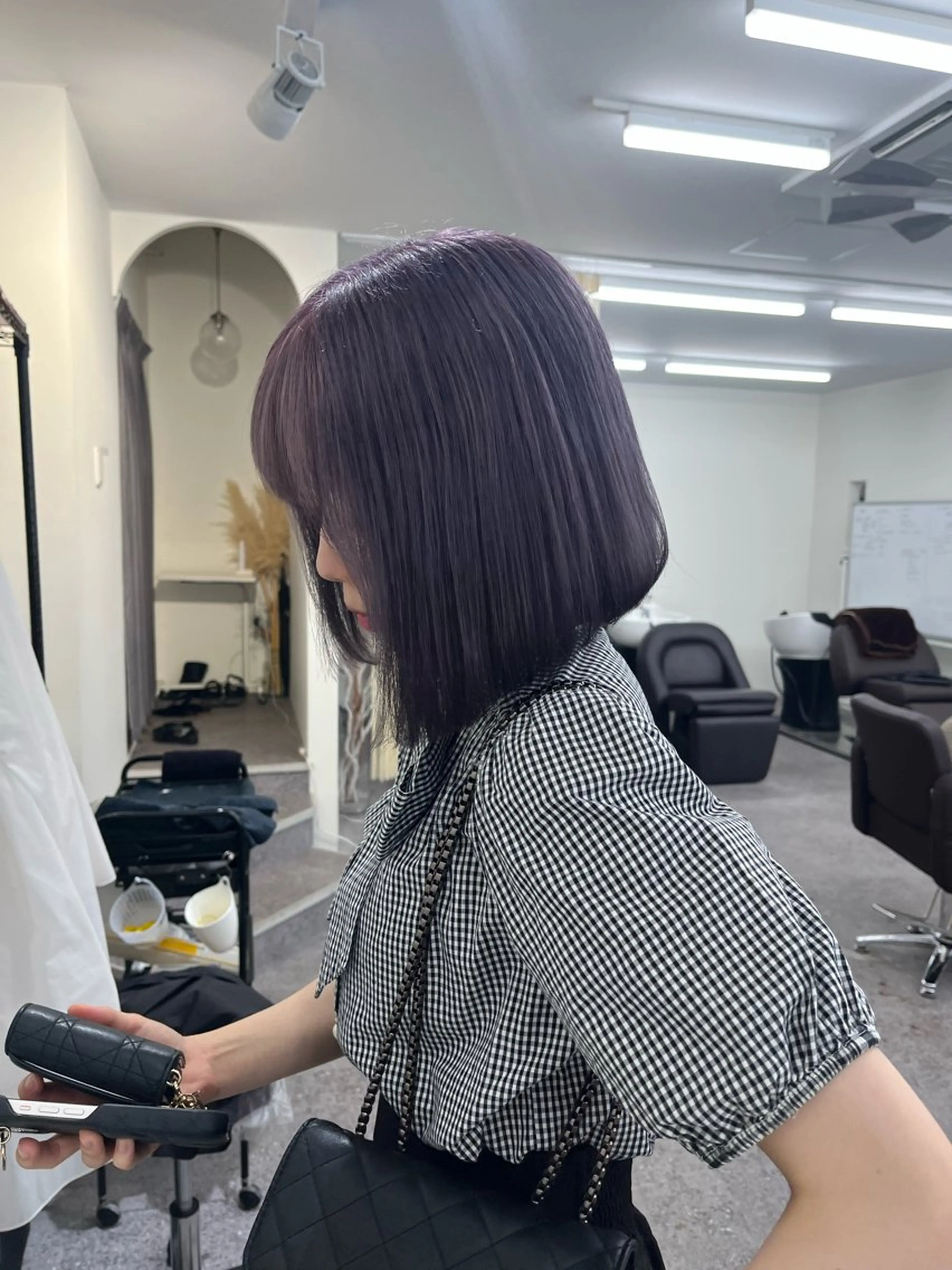 ミディアム カラー カット ヘアカラー トリートメント パリピ師🐉 Mashuのヘアスタイル