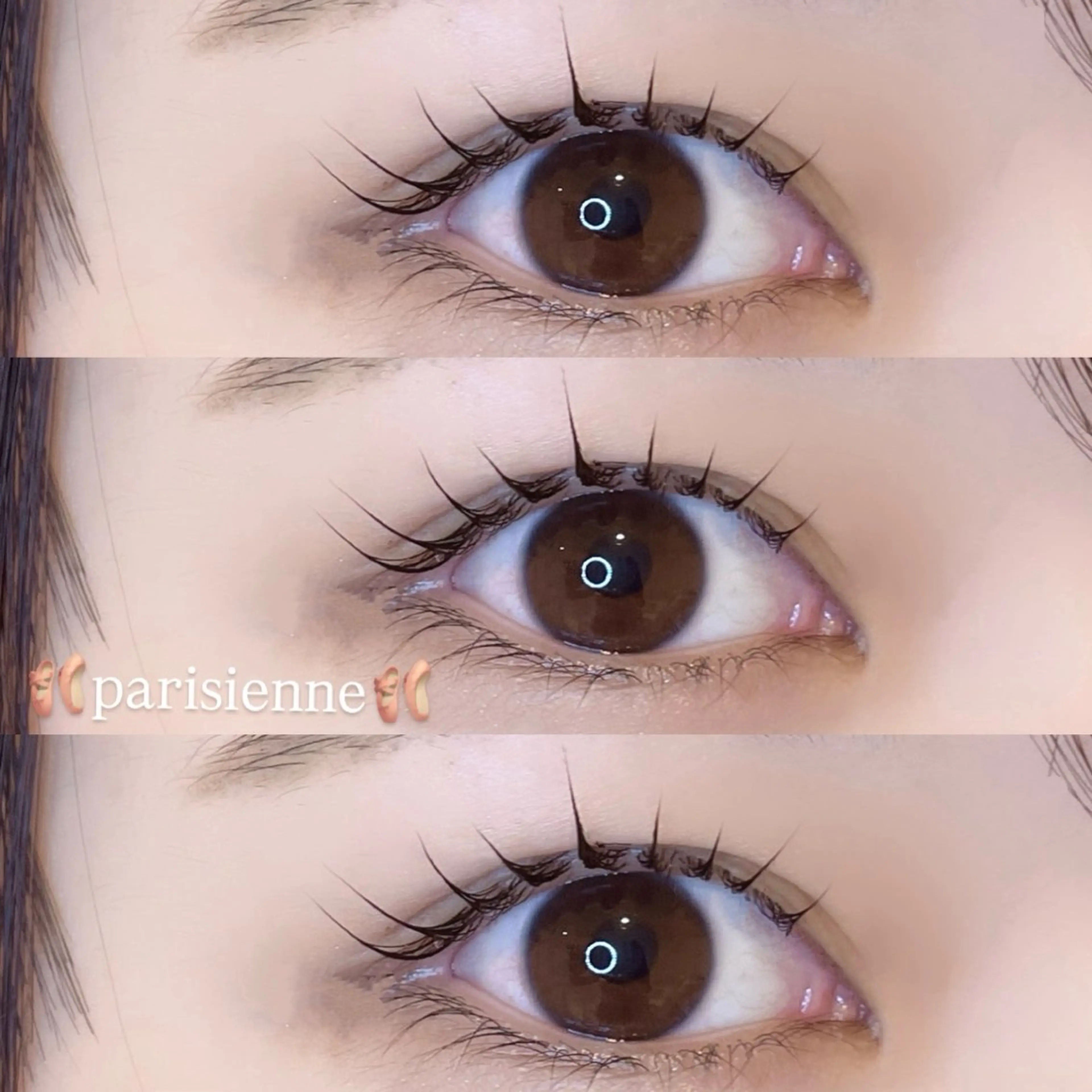 マツエク・マツパ マツパ Mell Yuuna ♡パリエク /束感のマツエク・マツパデザイン