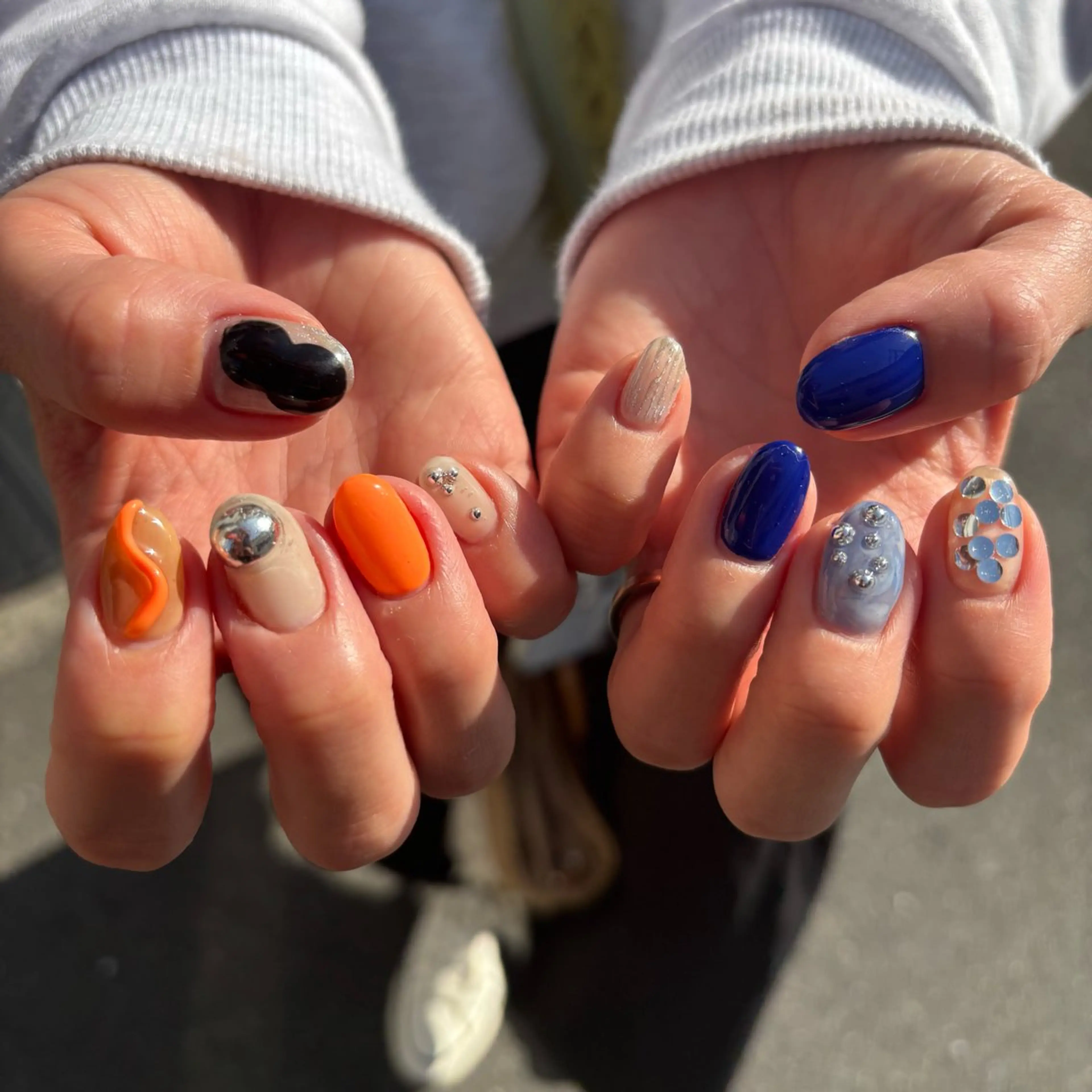 ネイル ハンドネイル 【カメレオン】 上村 祥子のヘアスタイル