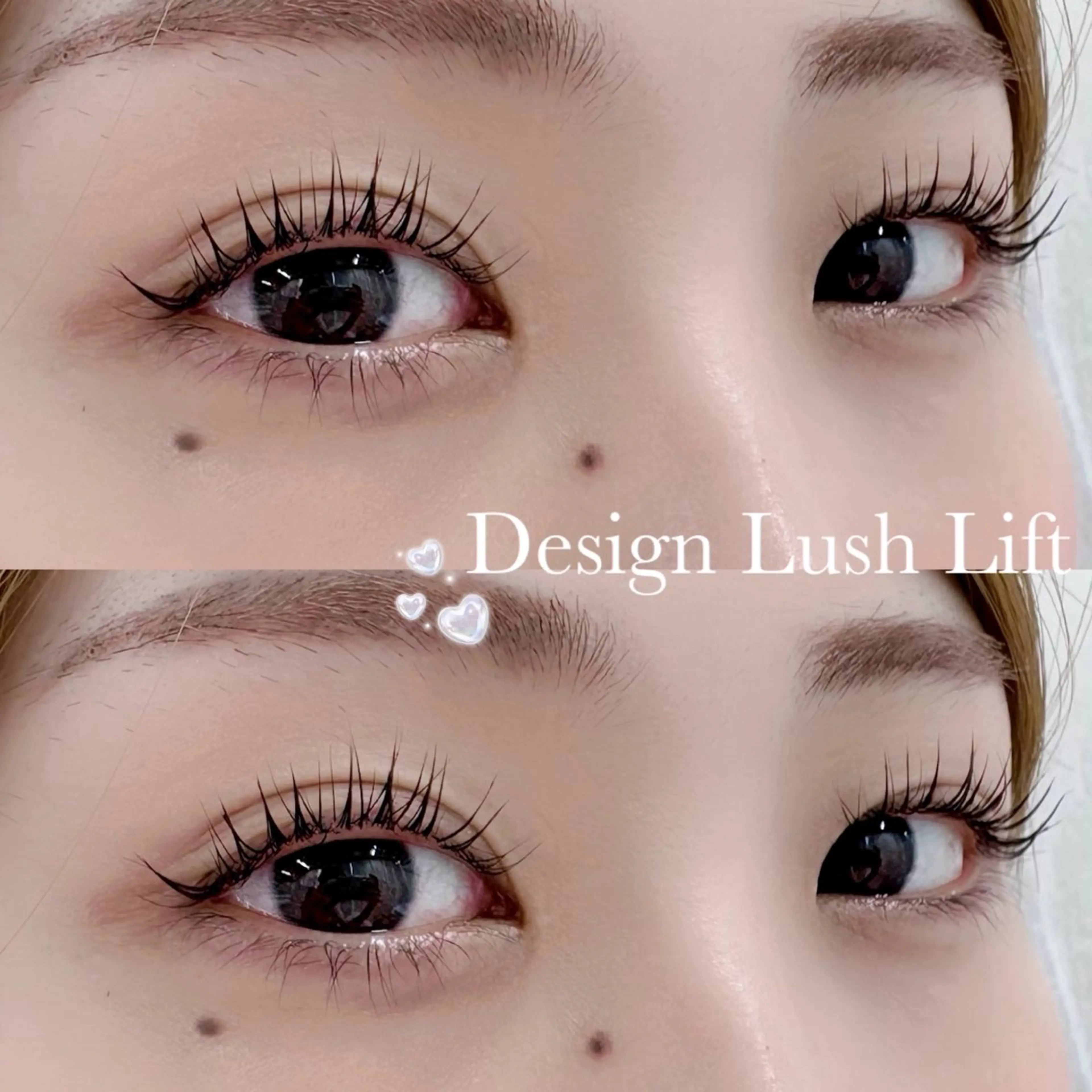 【ミニモ学割◎】上下ラッシュリフト/まつ毛パーマ🍒🫧デザインご相談可能です♡の写真