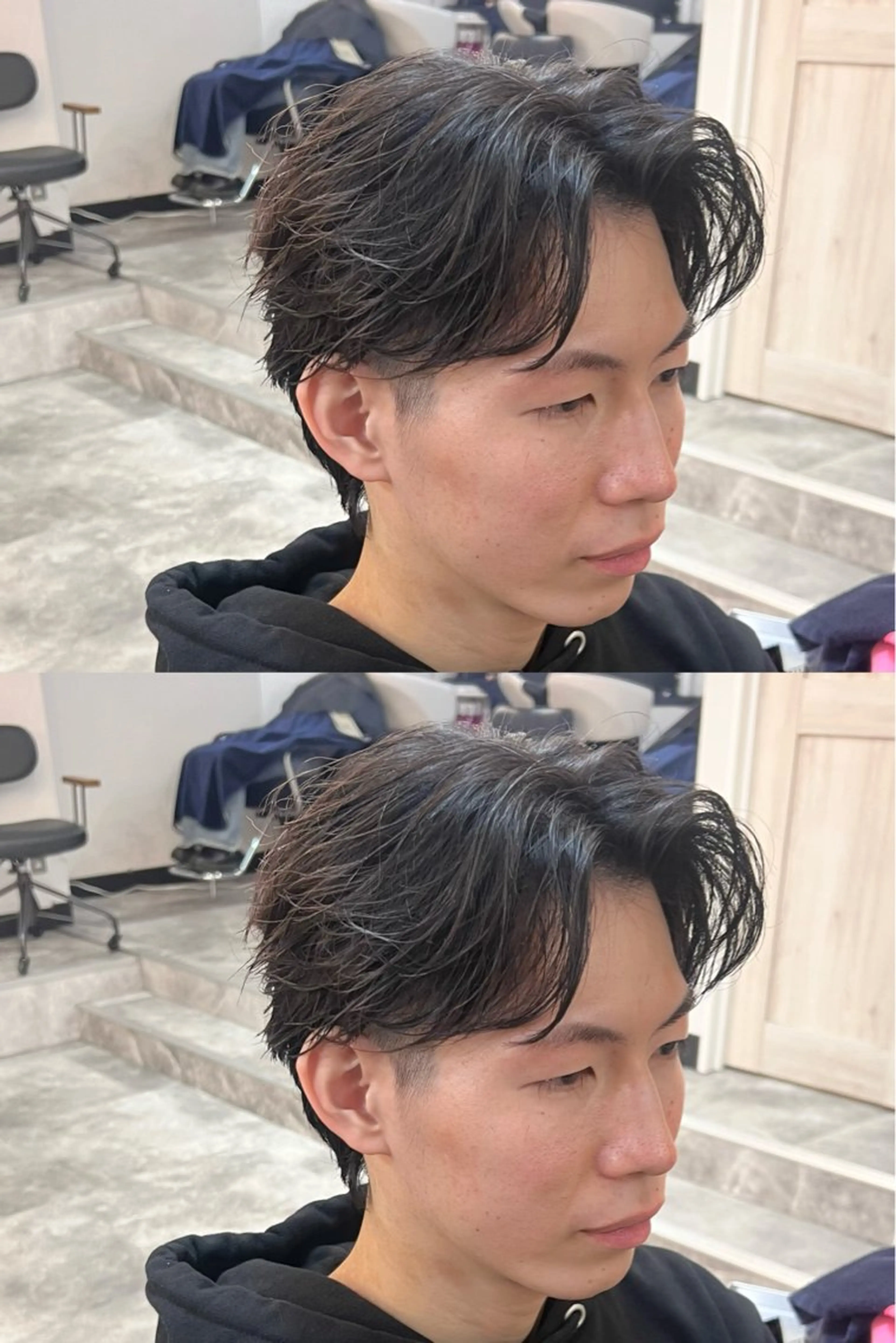 パーマ メンズ カット パーマ 毛流れ職人 /和田瑞生のヘアスタイル