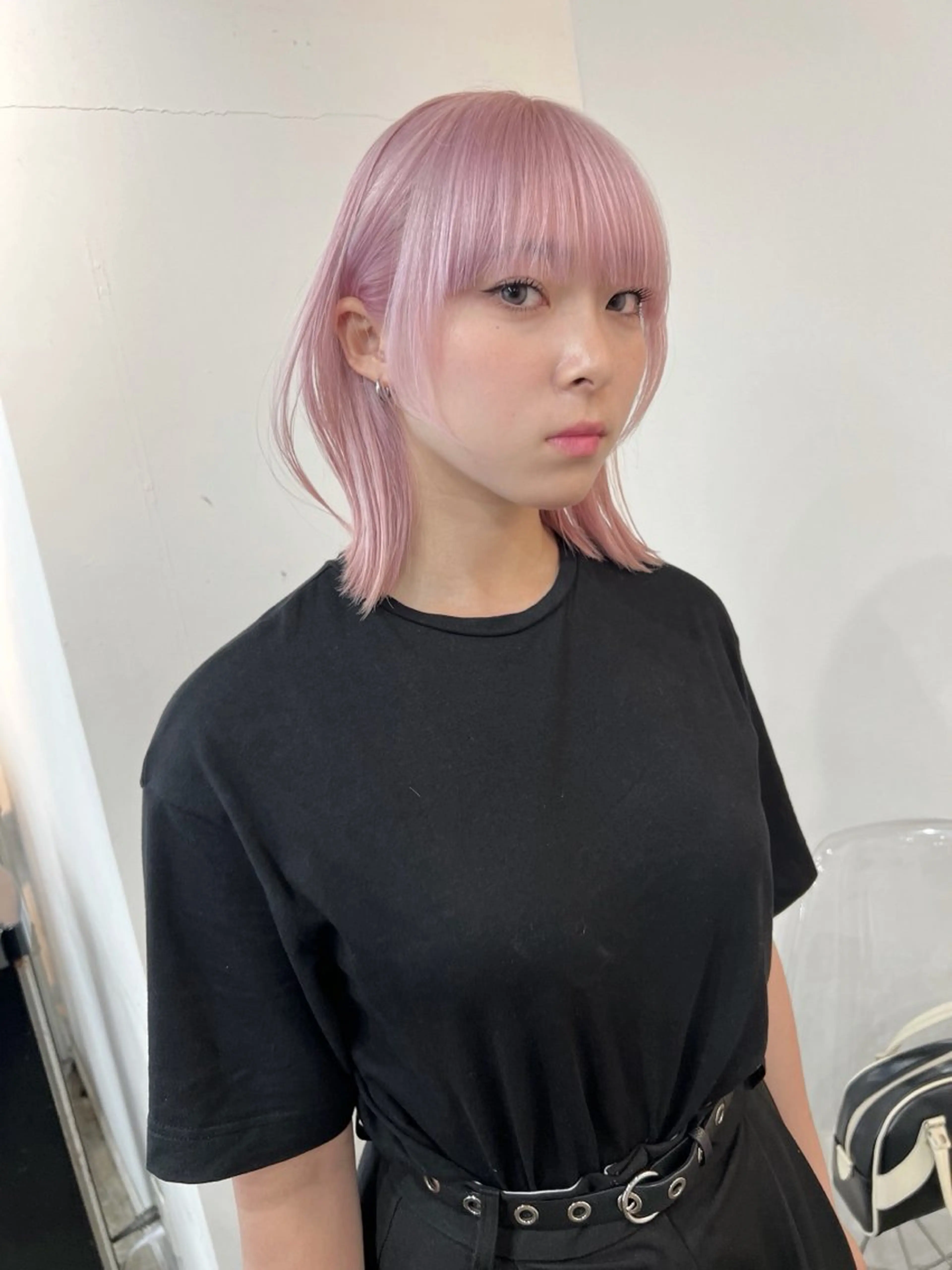 PINK🩷　ブリーチ➕カラー➕オンカラー🩷の写真