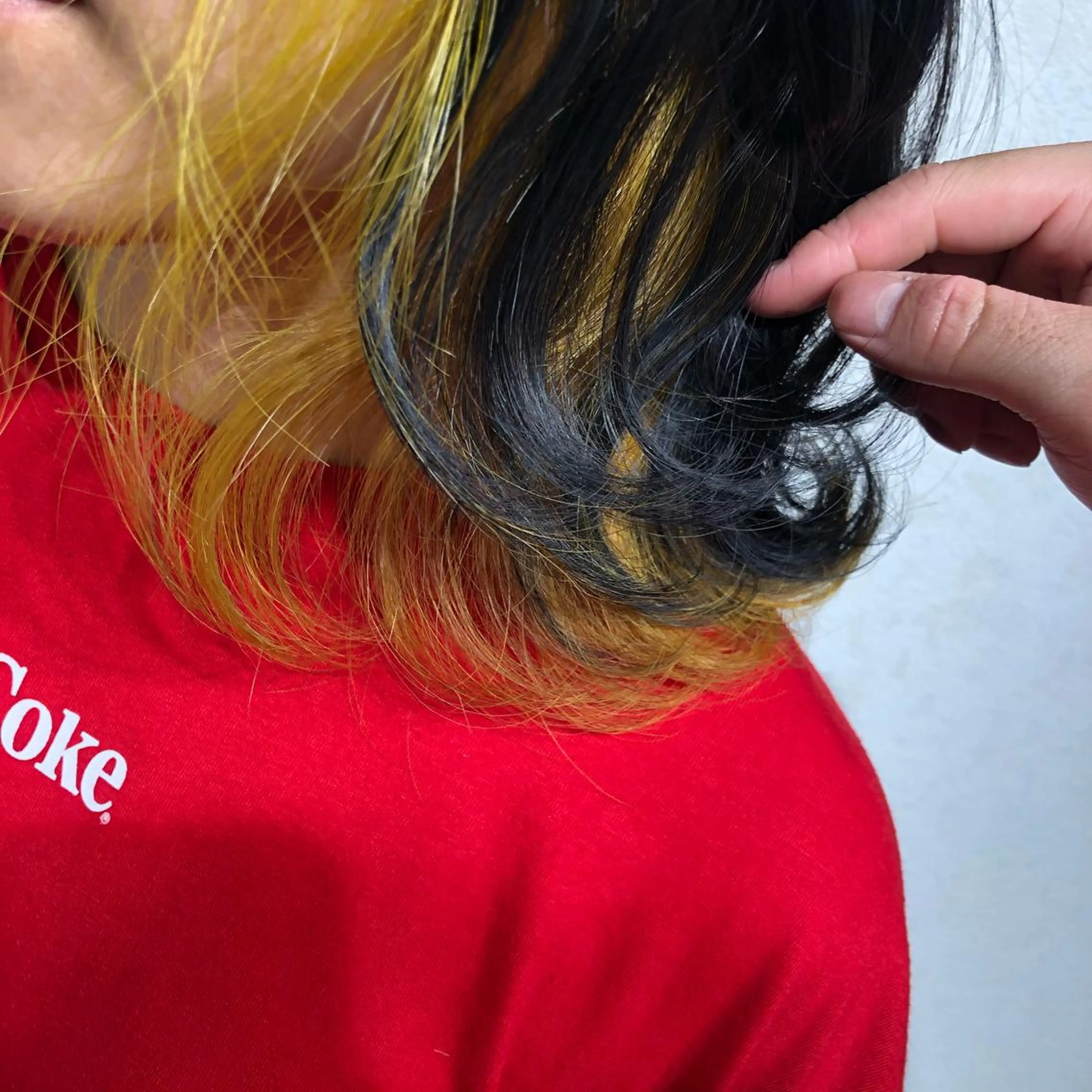 セミロング カラー ムトウセイマ/艶髪 /艶ケアWブリーチのヘアスタイル