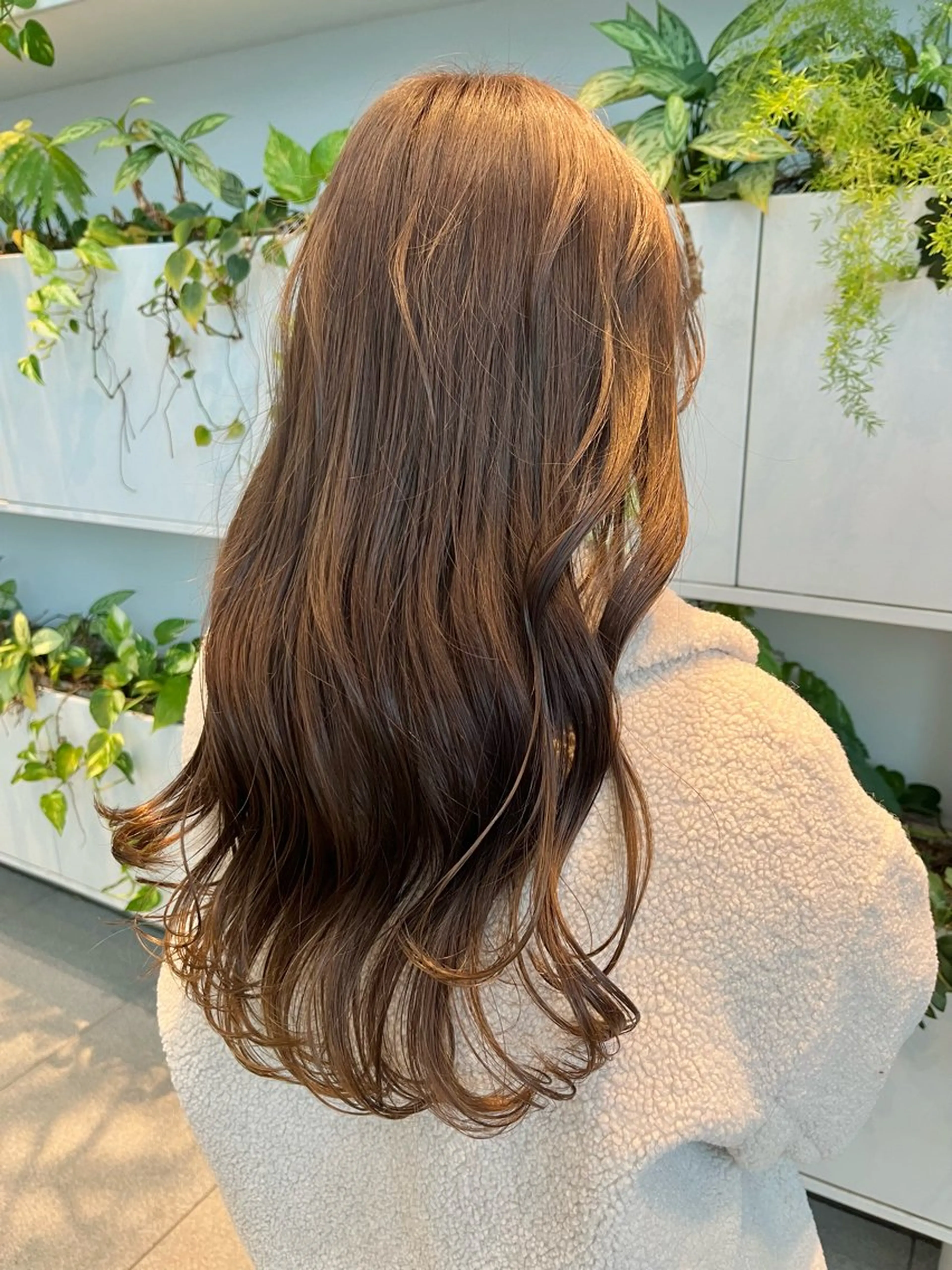 ロング カラー ベージュカラー オリーブベージュ カット ヘアカラー トリートメント くさかみさき🌼暖色 /耳つぼ/オタク🌼のヘアスタイル