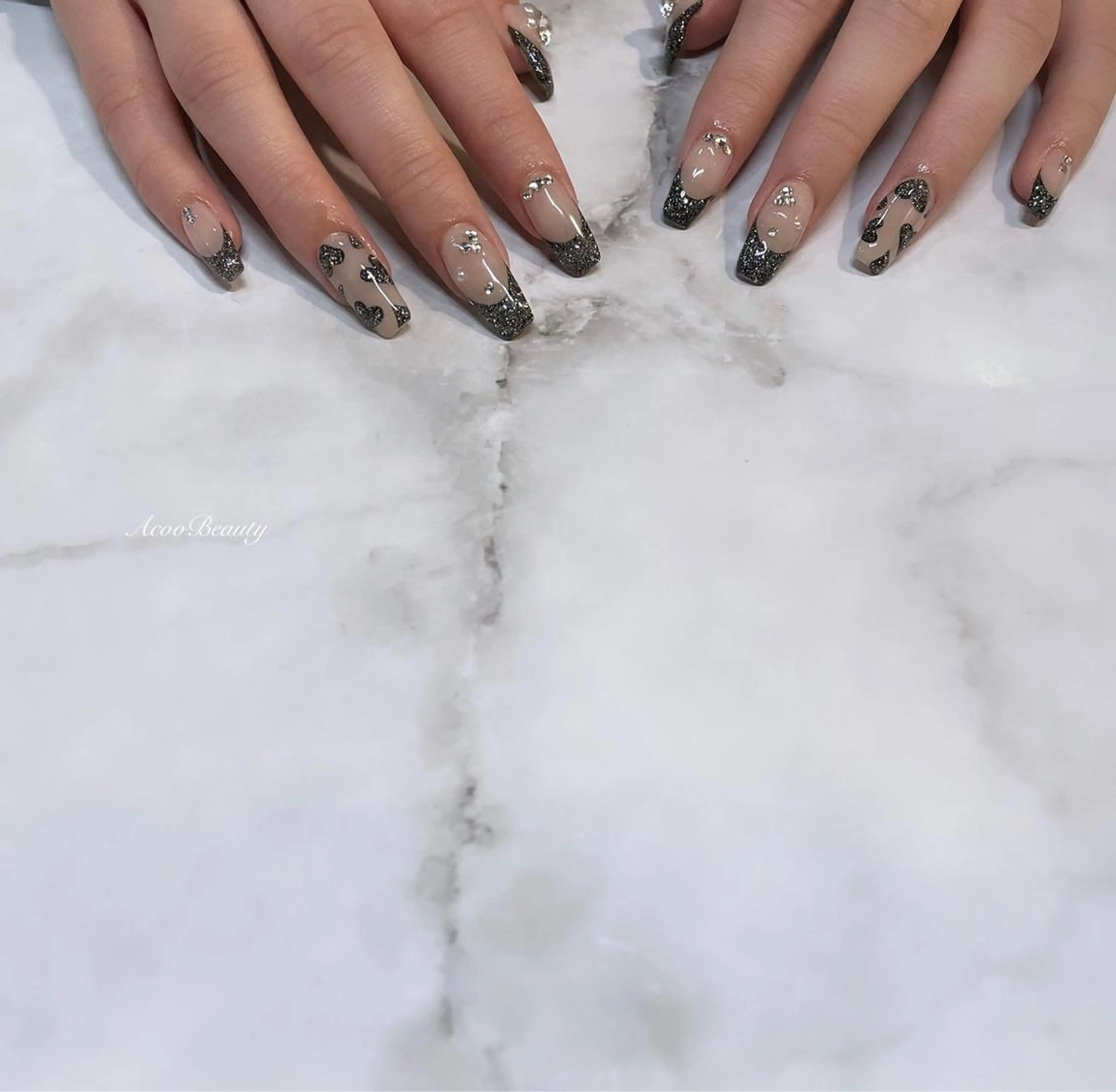 ネイル ハート AcooBeauty Senaのネイルデザイン