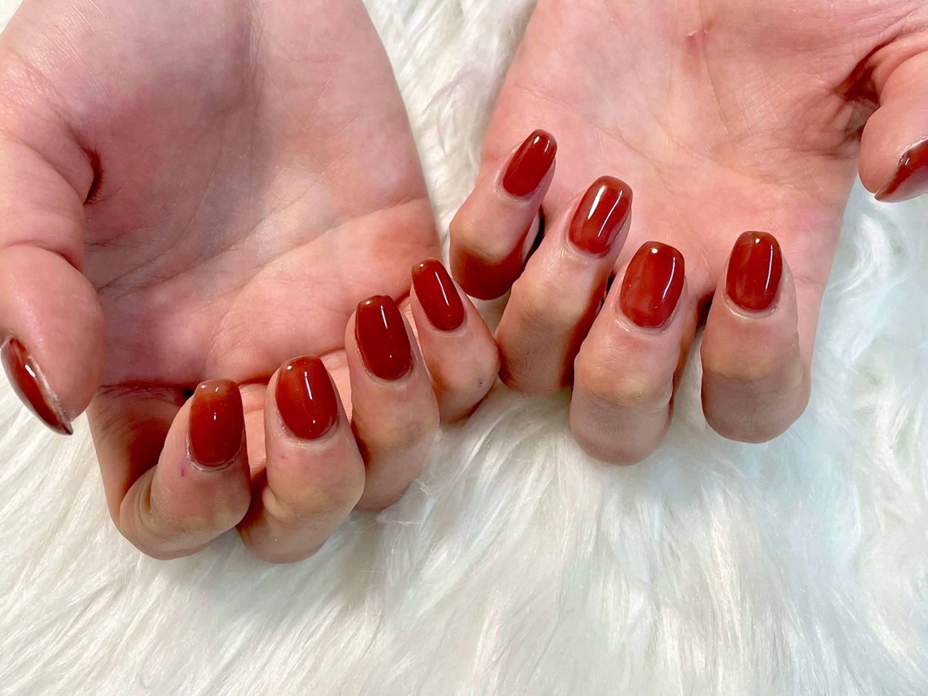 ネイル マグネットネイル ミラーネイル ワンカラーネイル Chipi Nodokaのネイルデザイン