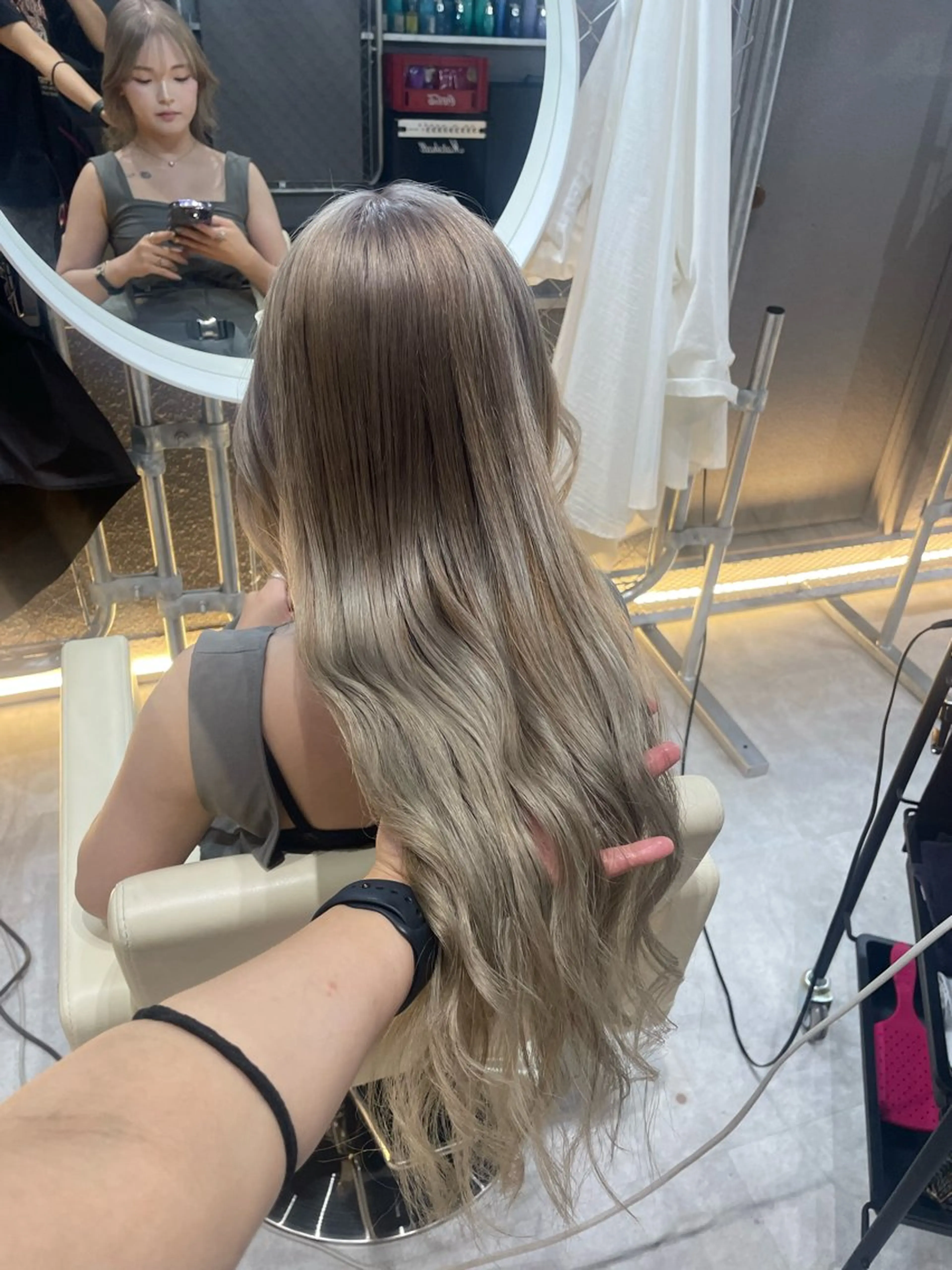 👩‍🎓学生限定🌈ᵕ̈*ブリーチ＋カラー＋クイックトリートメントの写真