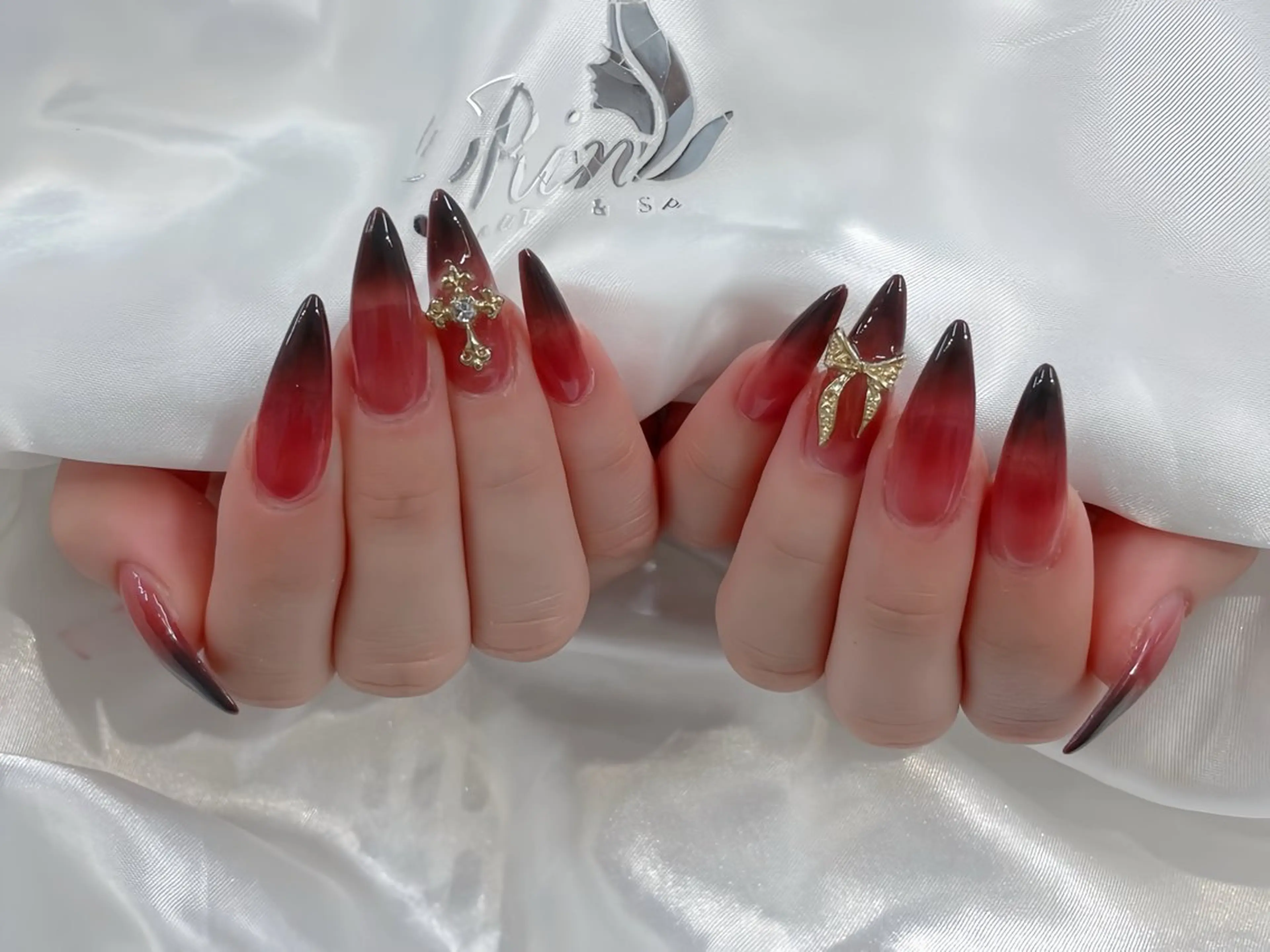 ネイル アートネイル ロングネイル スカルプネイル ネイルチップ ハンドネイル Rin Nail 新大久保店のネイルデザイン