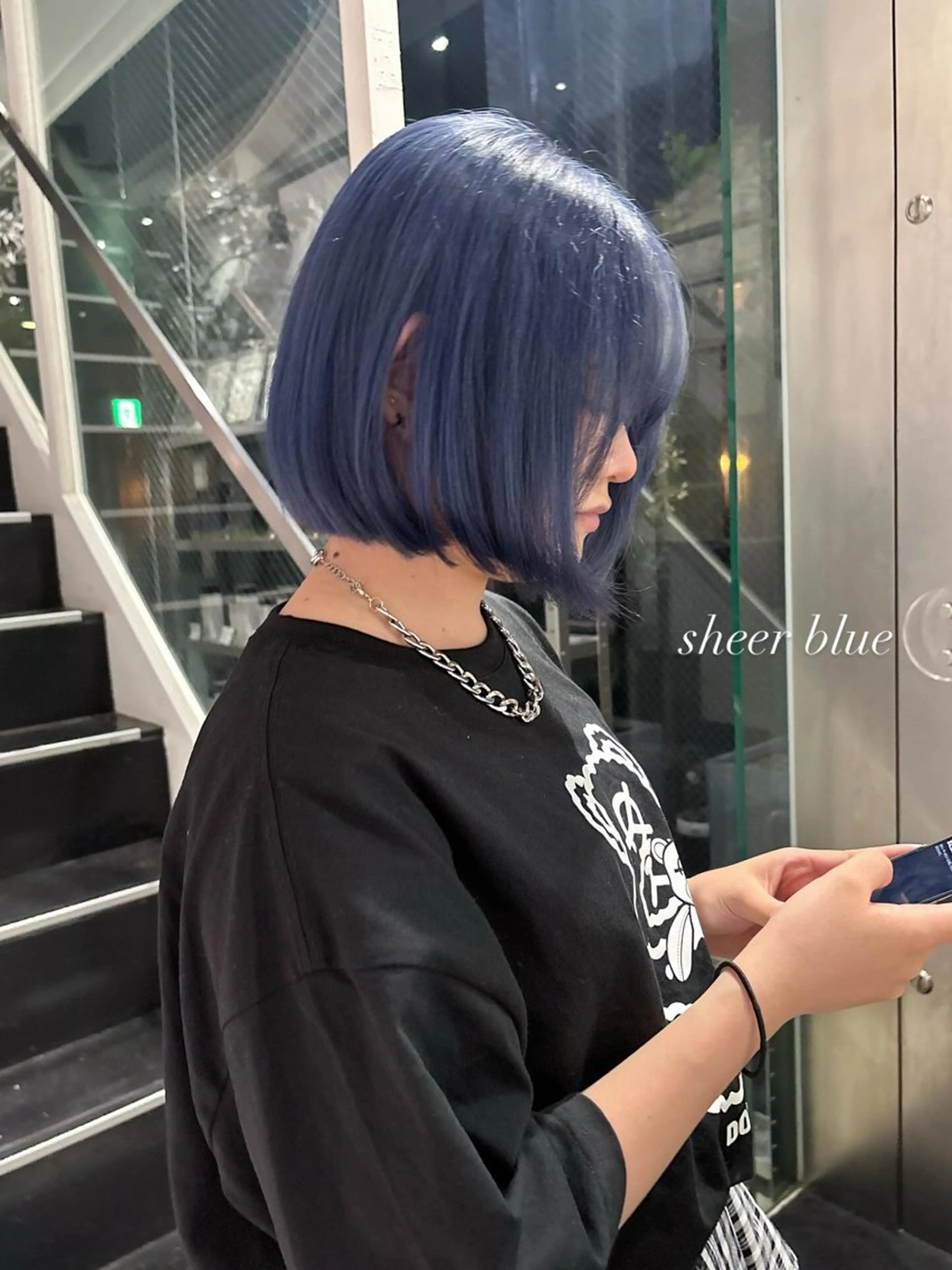 【🩶カット/ミニモ学割🩶】ボブカット＋トリートメント5500→¥2200[韓国/ボブ/天神/福岡]の写真