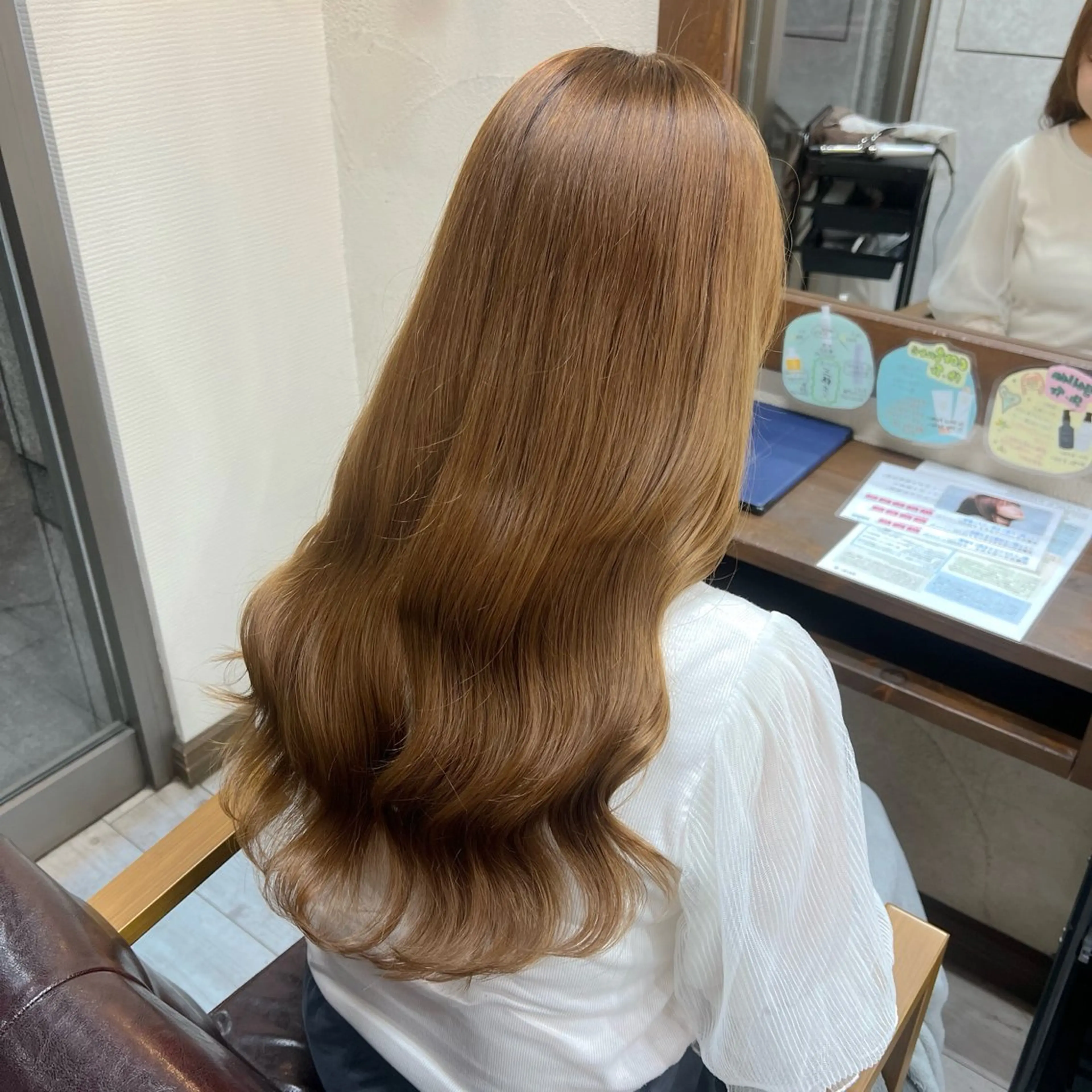 ロング トリートメント トリートメント 平野 優菜 / 透明感 ツヤ 暖色のヘアスタイル