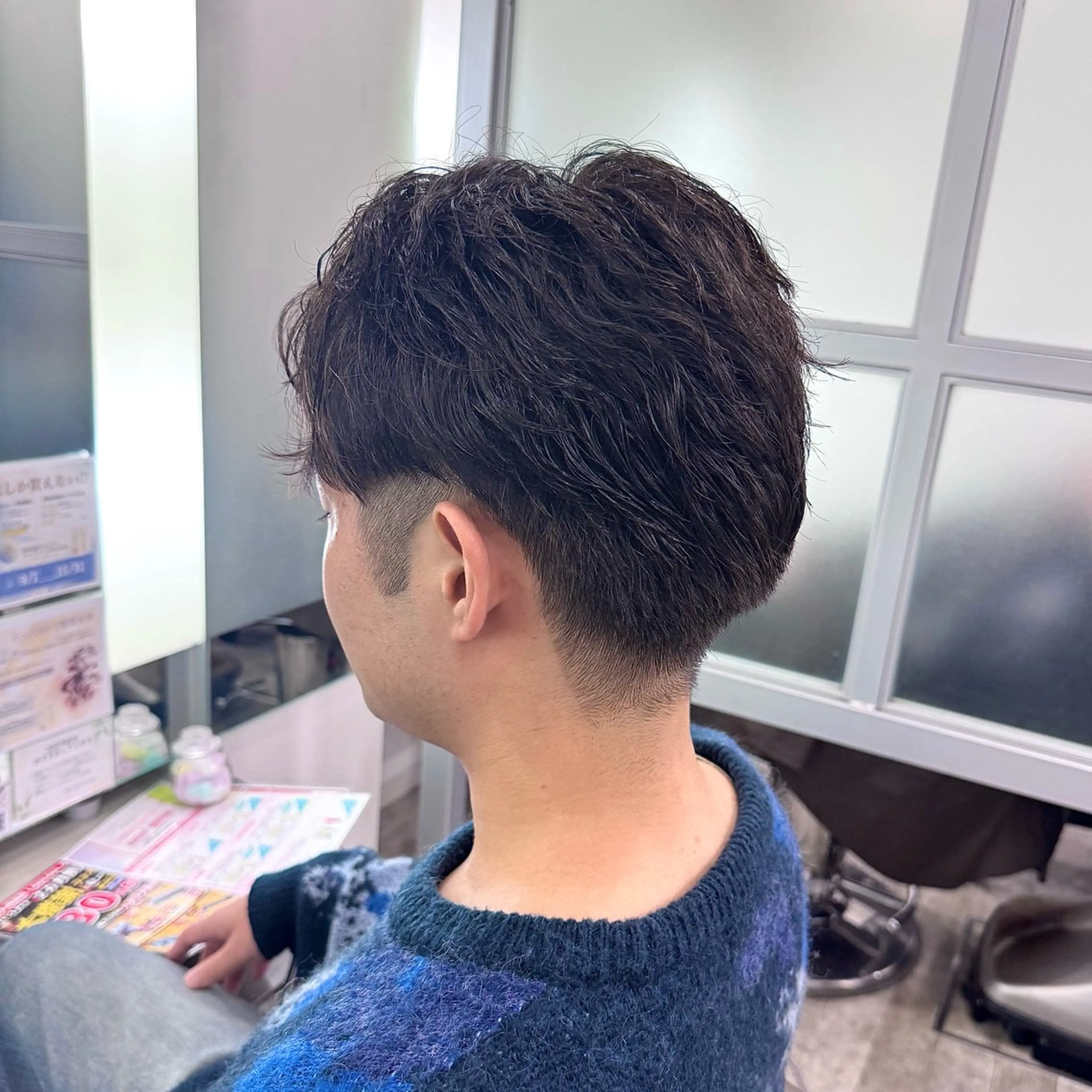 パーマ メンズ カット パーマ 🦖韓国風/メンズ /パーマ/羽根田のヘアスタイル