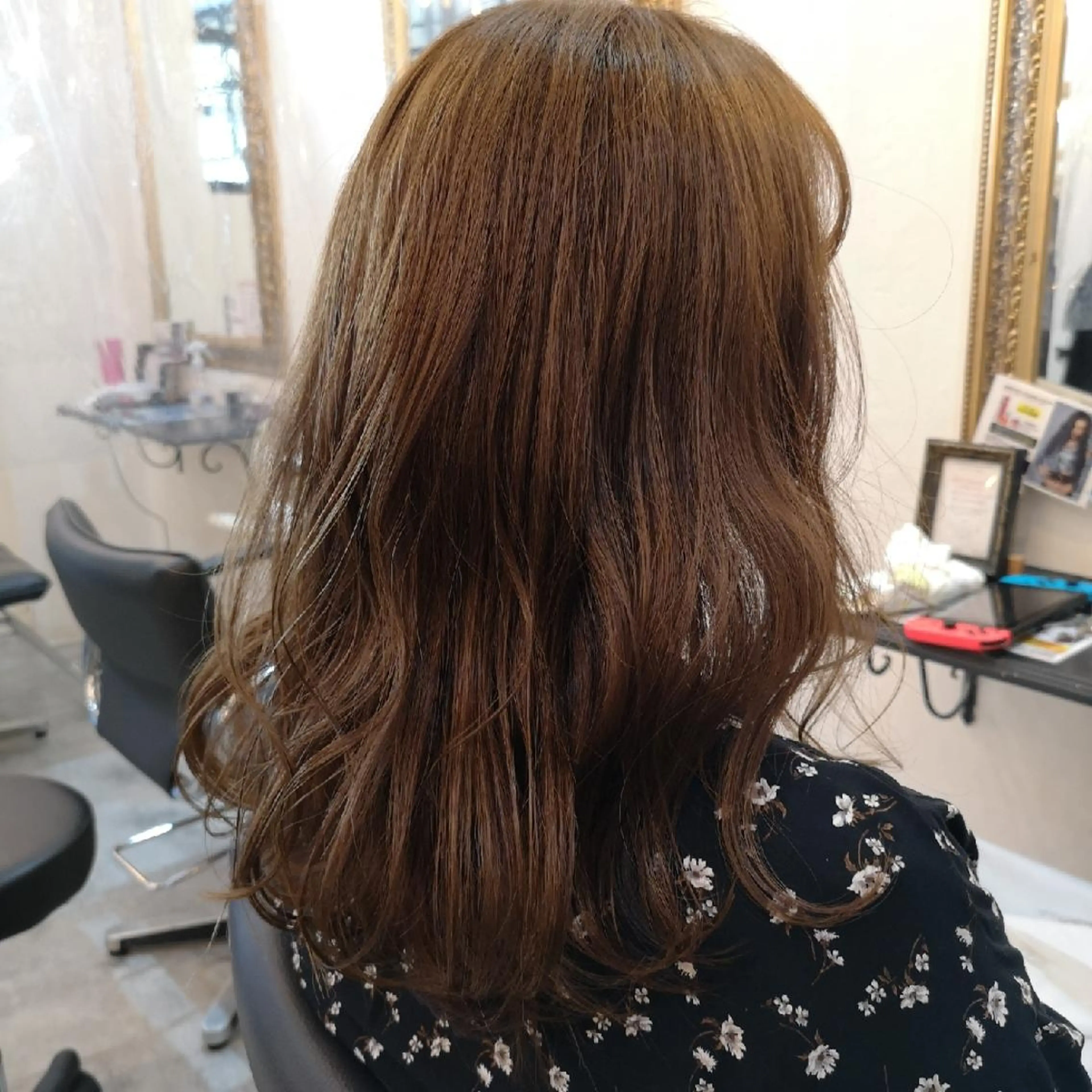 ミディアム カラー ヘアアレンジ カット ヘアカラー ✨艶髪✖癒し✨🍀 miyazawaのヘアスタイル