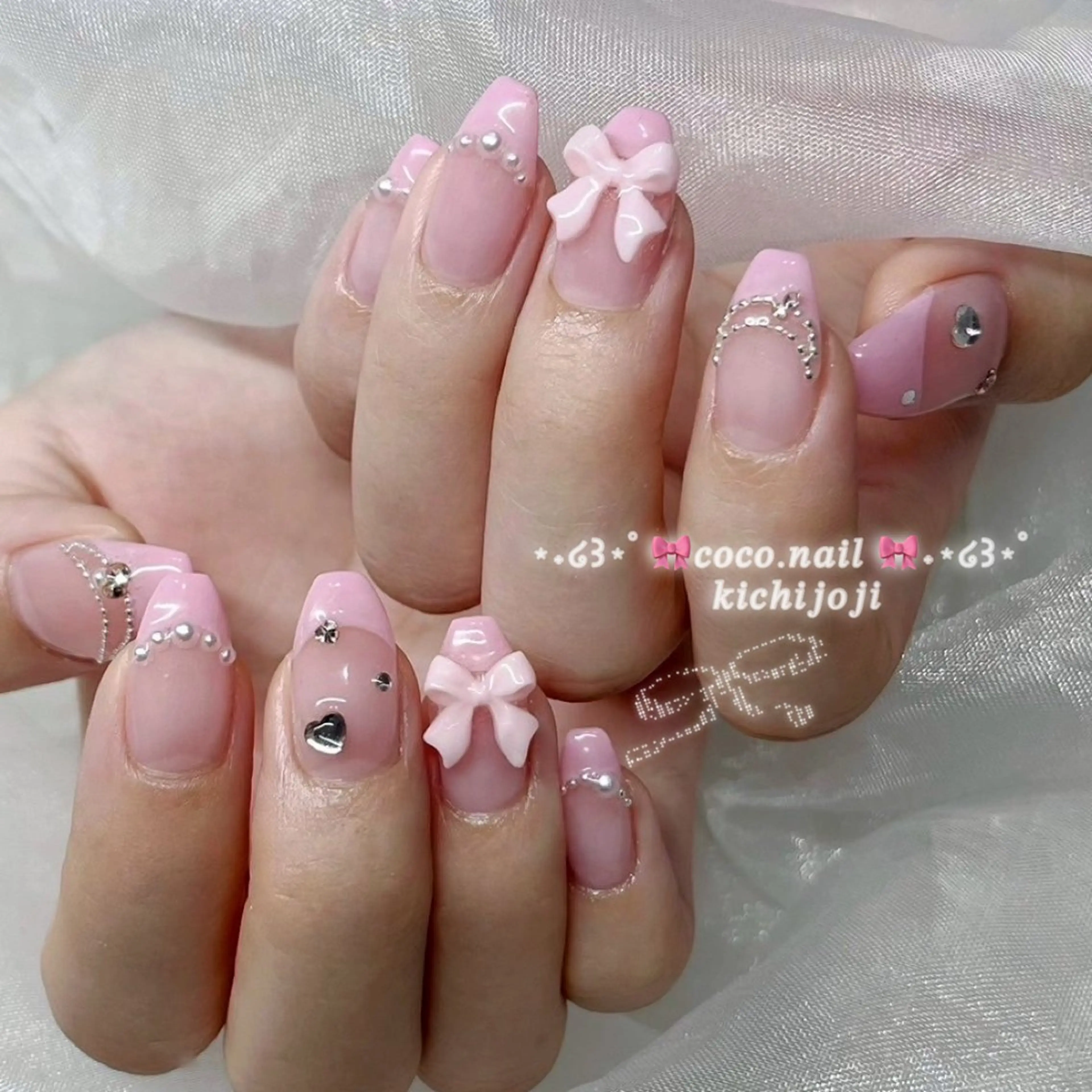 ネイル ハンドネイル フットネイル lili.nail y2k/ワンホンのネイルデザイン