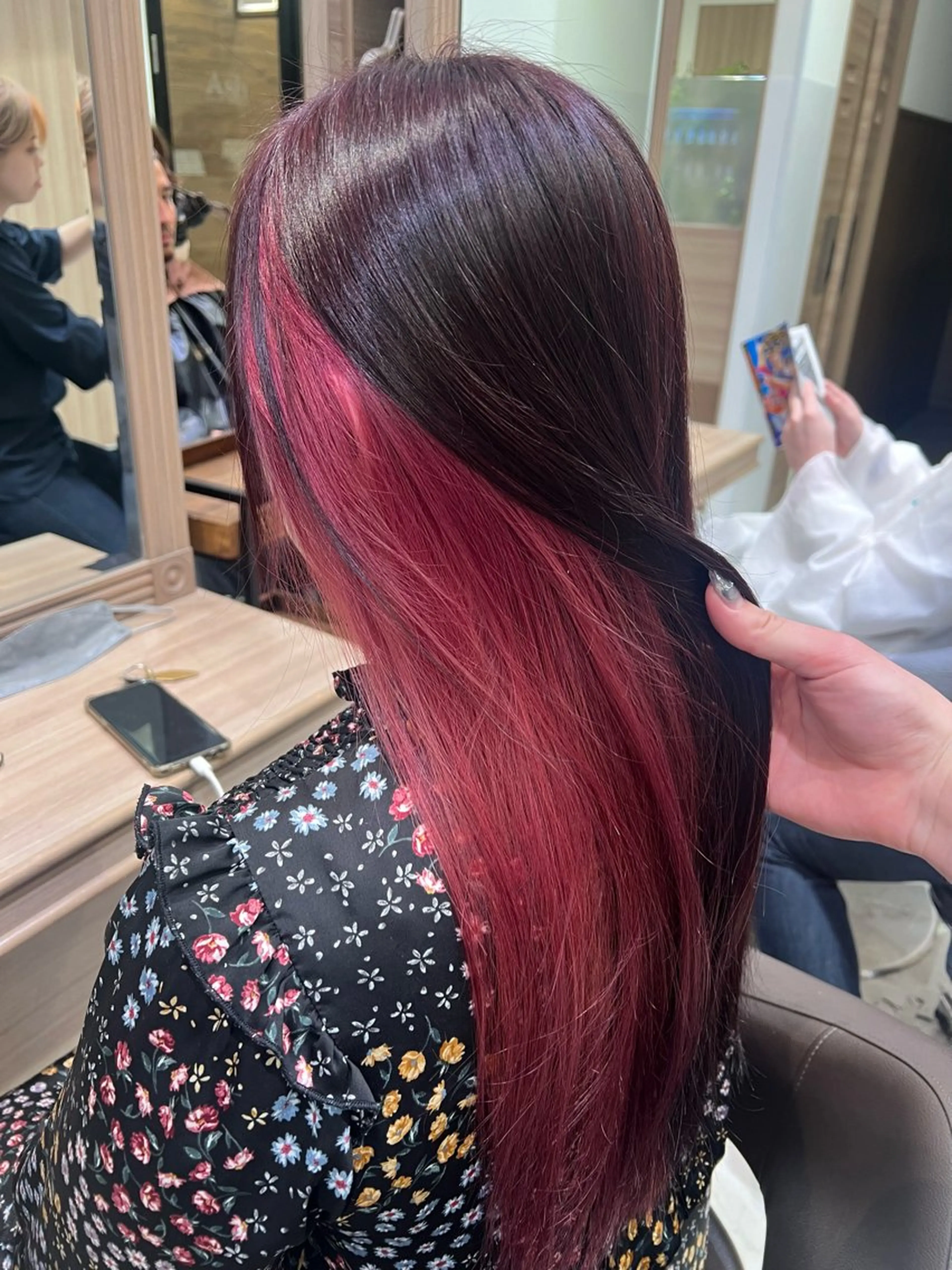 ロング カラー ブリーチ/デザイン 💎ryuyaのヘアスタイル